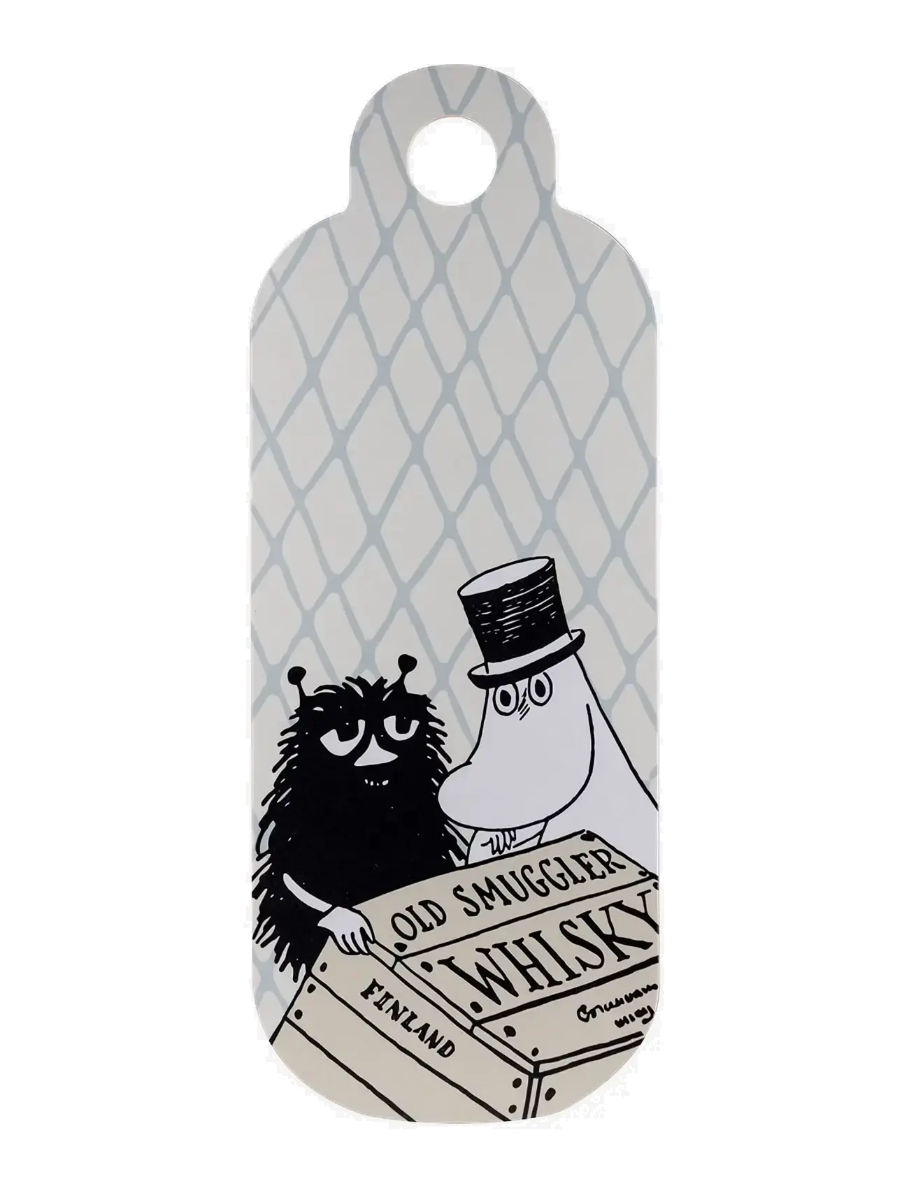 Muurla - Moomin Chop&Serve board The Adventurer - beige - 1