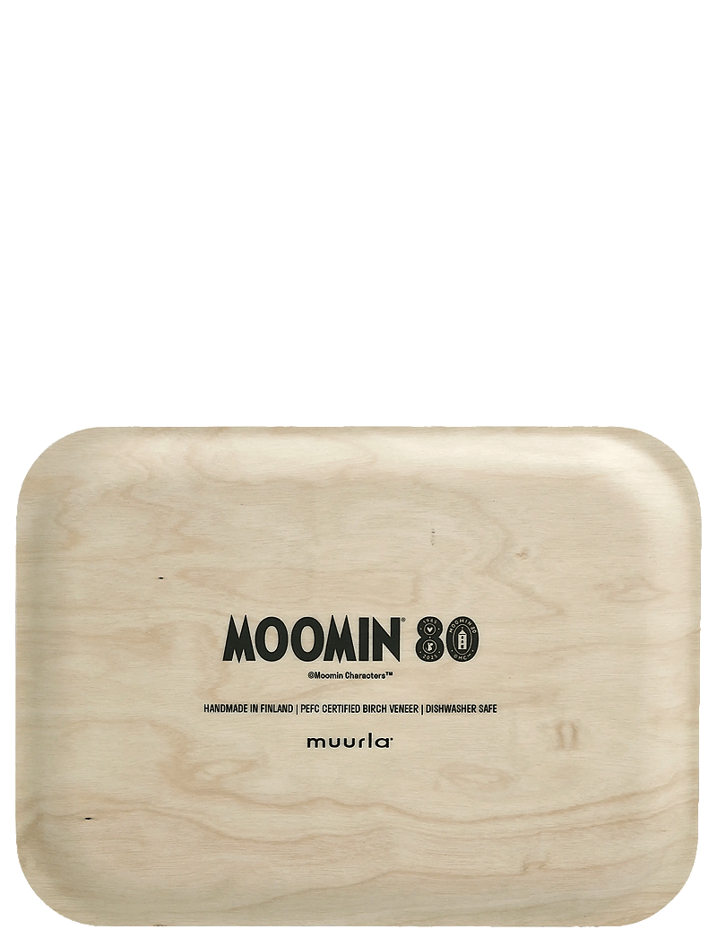 Muurla - Tray 27x20cm Moomin 80 - die niedrigsten preise - natural - 1