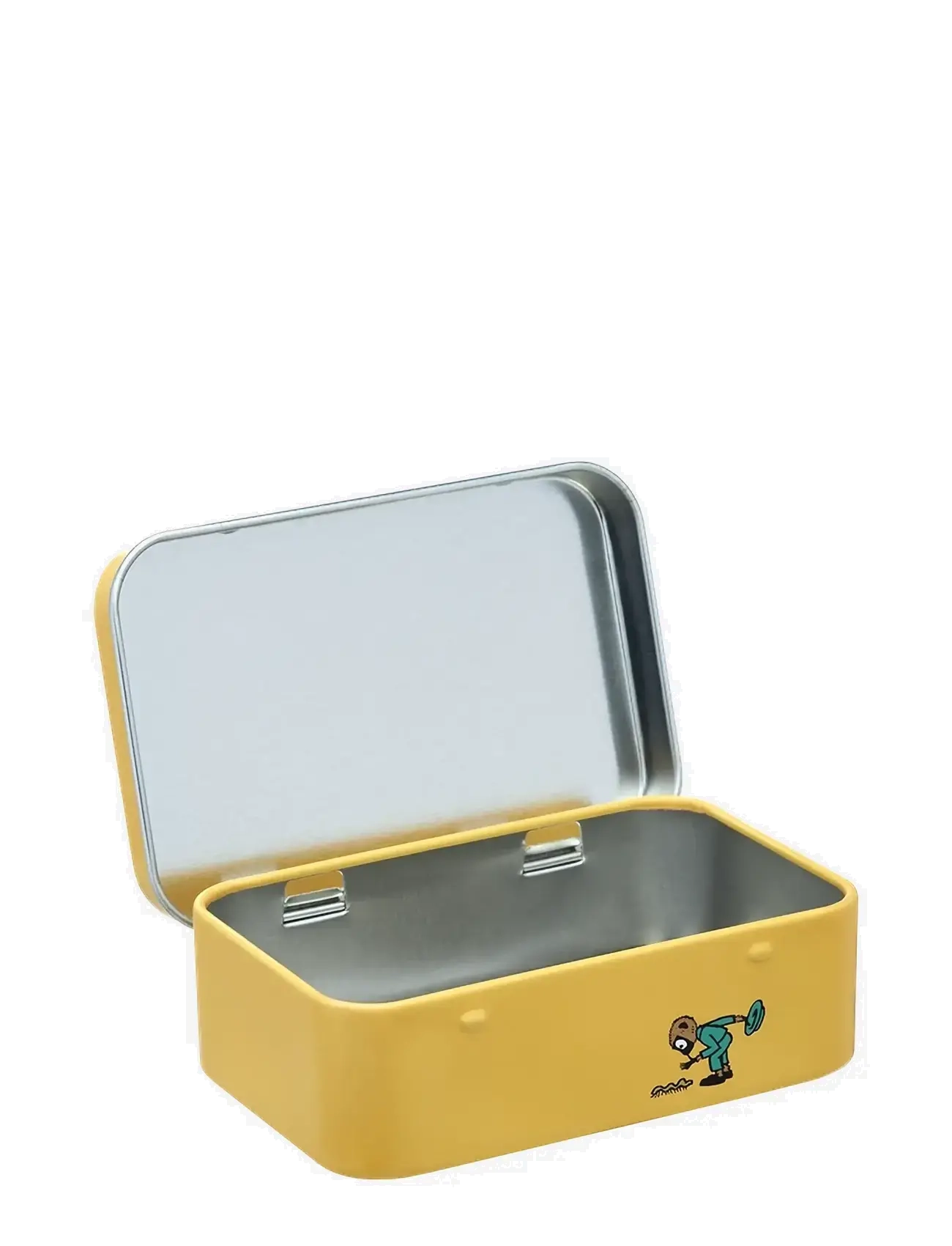 Muurla - Pippi tin box 10x6,5x3cm The Strongest Girl in the World - yellow - 2
