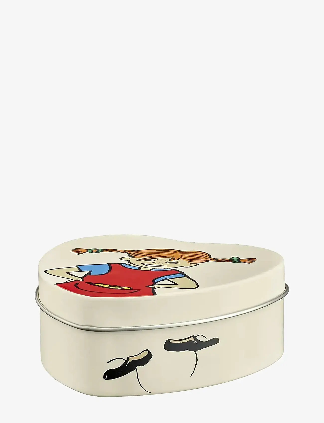Muurla - Pippi tin box BE MORE PIPPI 10cm - backen - beige - 1