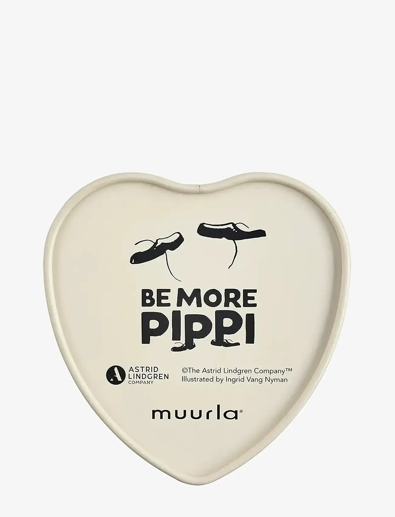 Muurla - Pippi tin box BE MORE PIPPI 10cm - backen - beige - 2