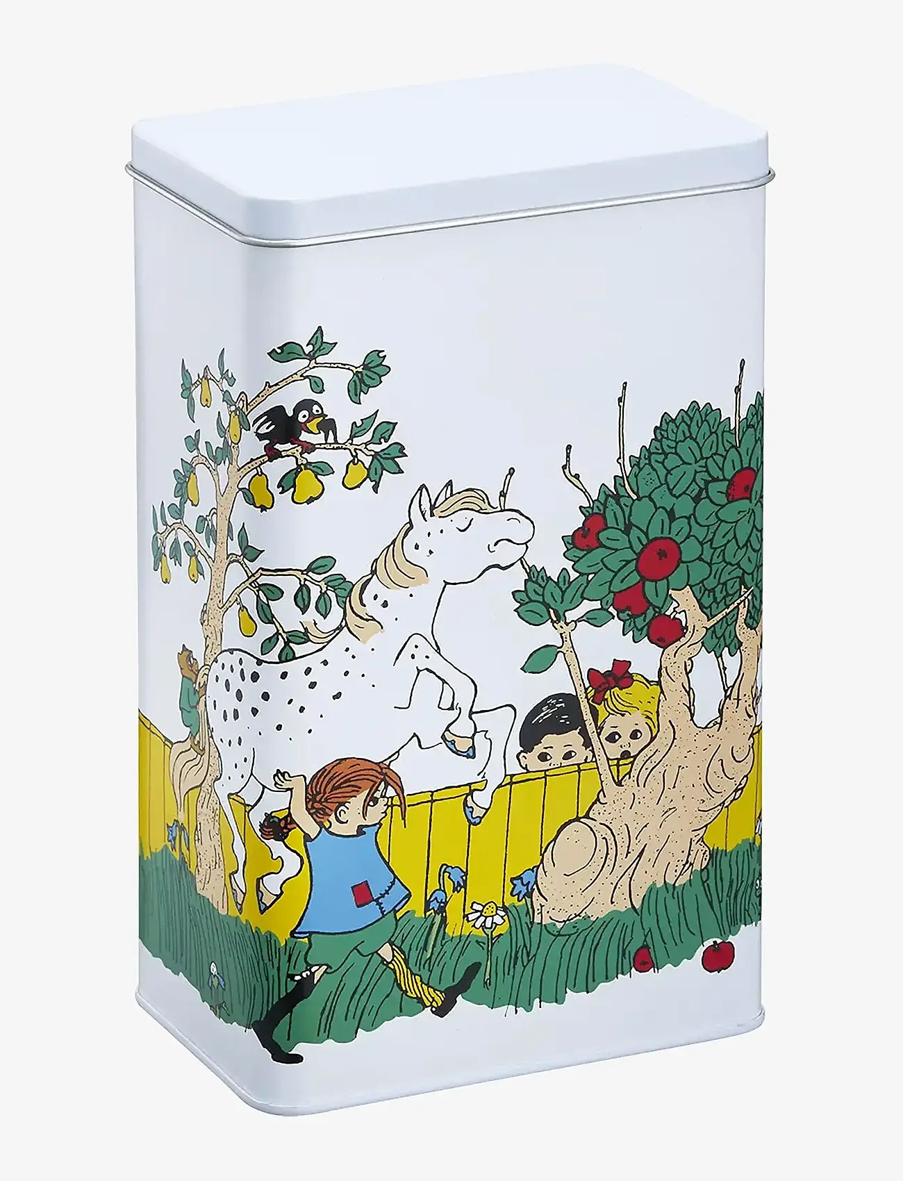 Muurla - Pippi coffee tin jar The Way Home - aufbewahrungsboxen - white - 1