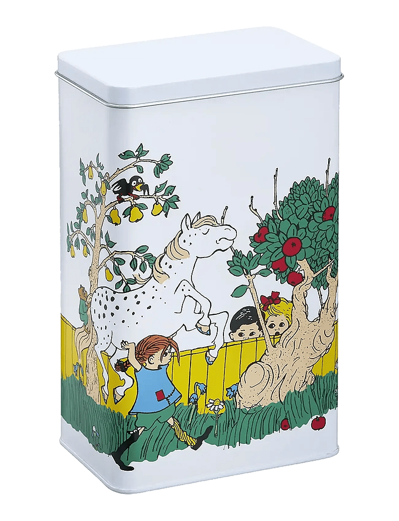 Muurla - Pippi coffee tin jar The Way Home - aufbewahrungsboxen - white - 1