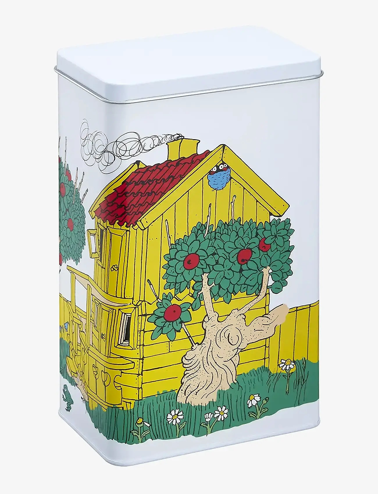 Muurla - Pippi coffee tin jar The Way Home - aufbewahrungsboxen - white - 2