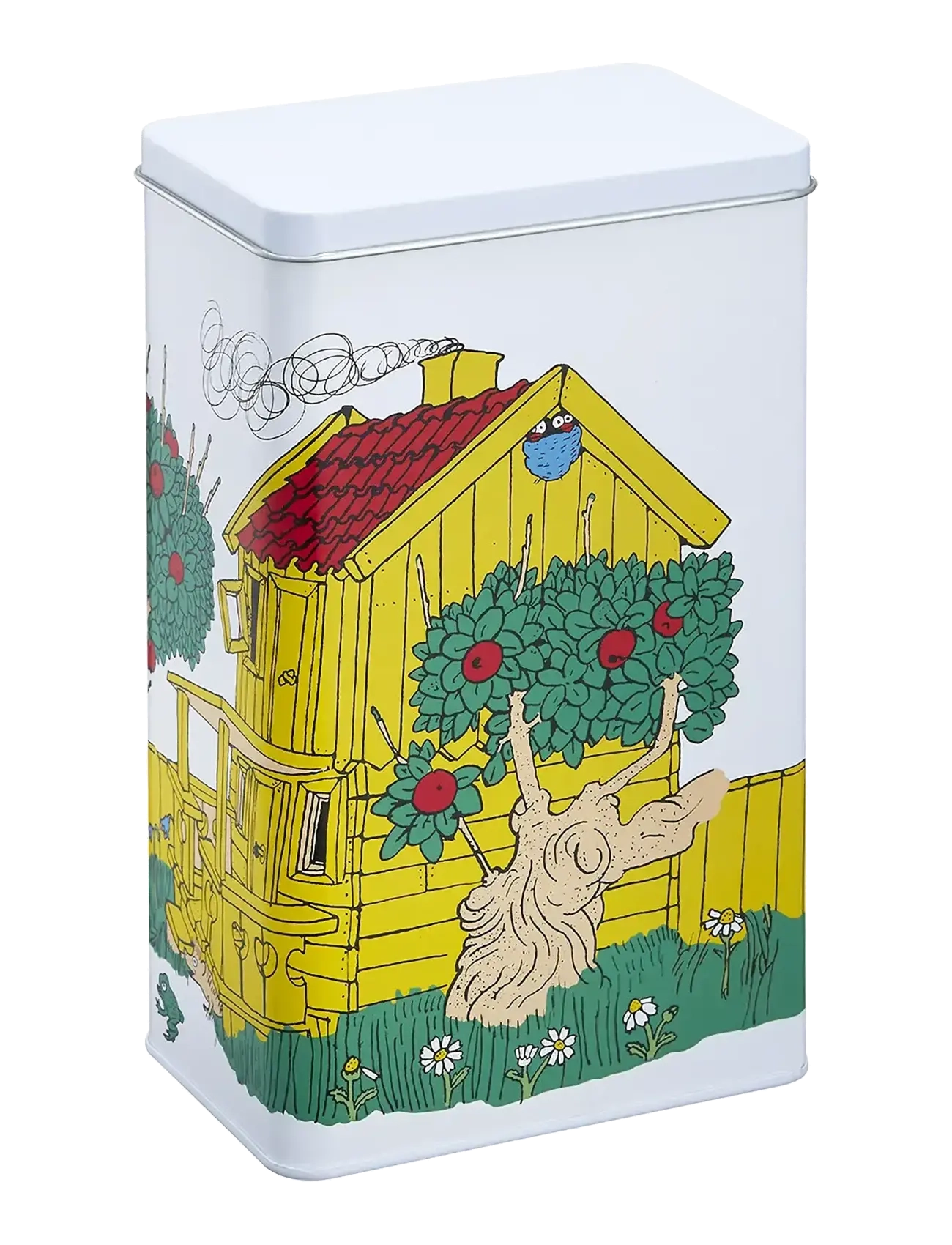 Muurla - Plåtburk Vägen hem - förvaringslådor - white - 2