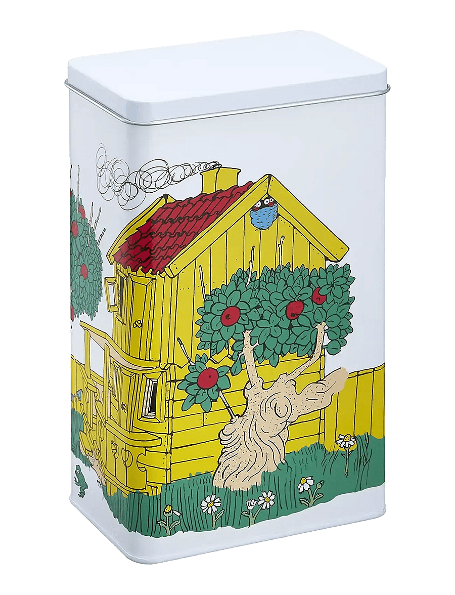 Muurla - Pippi coffee tin jar The Way Home - aufbewahrungsboxen - white - 2