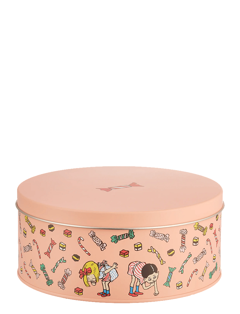 Muurla - Pippi tin jar Candy 15cm - backen - pink - 2