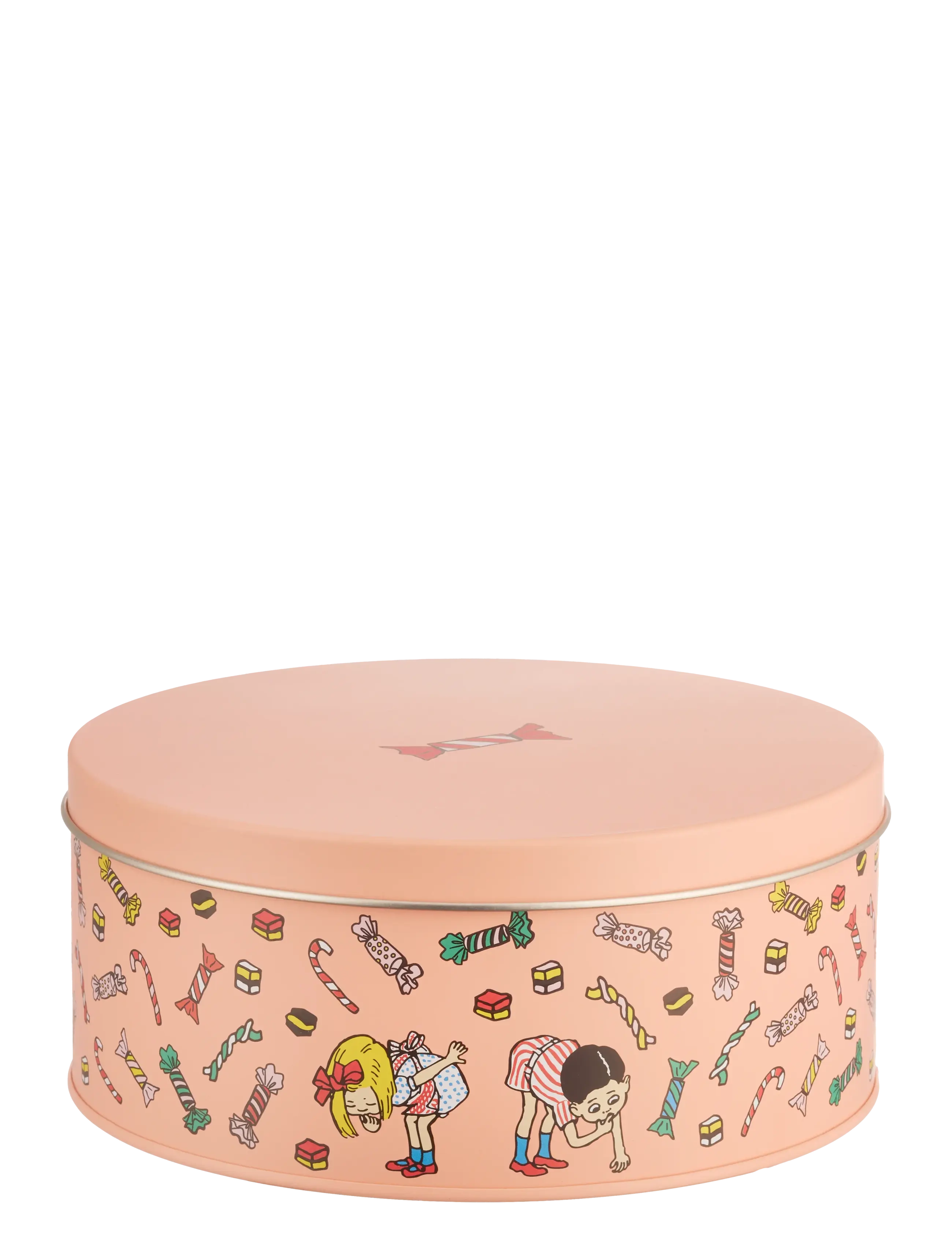 Muurla - Pippi tin jar Candy 15cm - baking - pink - 2