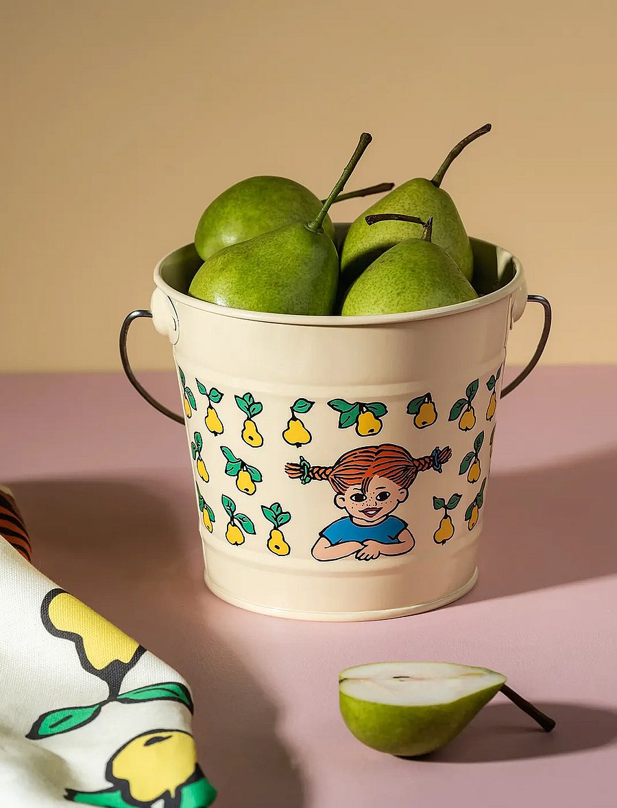 Muurla - Pippi bucket Fruits 2L - puuviljakausid - yellow - 0