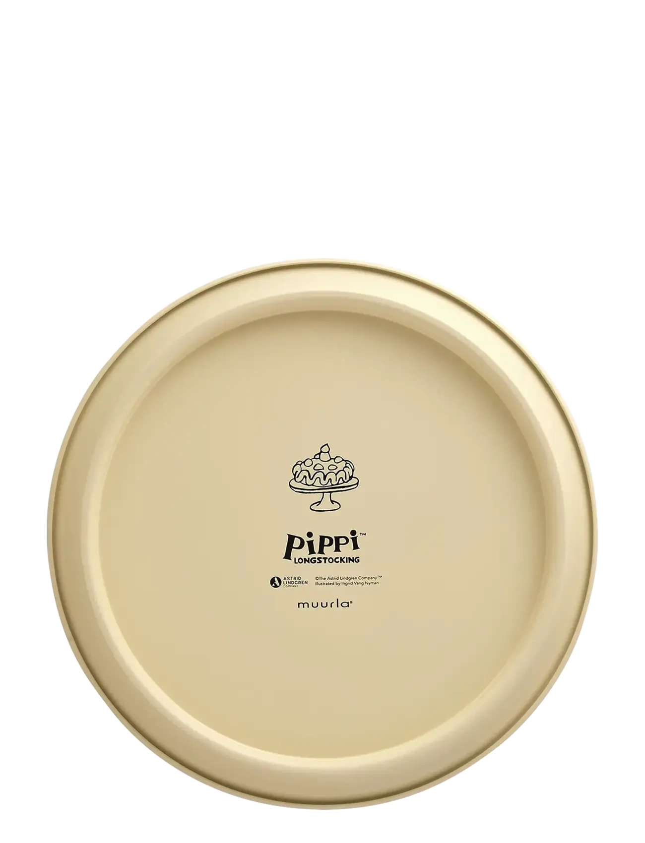 Muurla - Pippi cake plate and dome Birthday - pink - 4