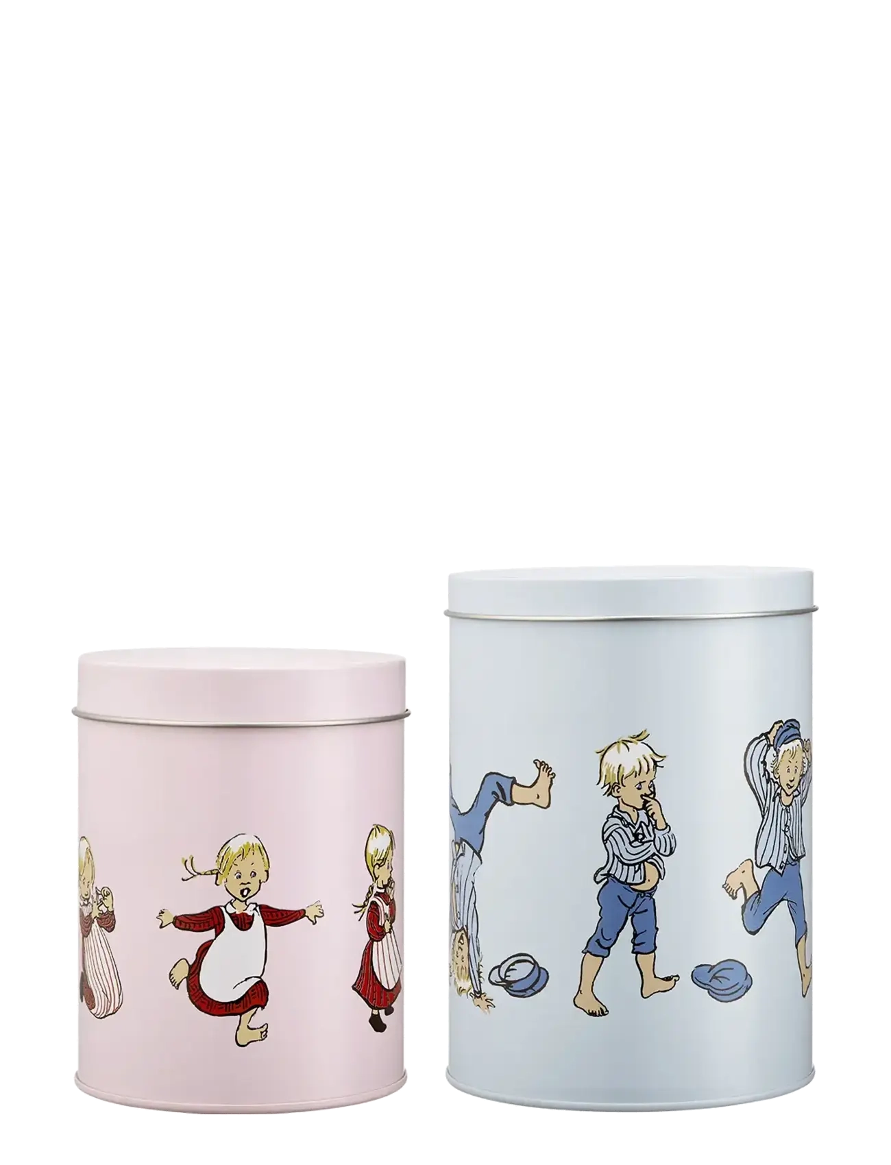MUURLA Emil-Blikdåser, Emil Og Ida-Sæt Med 2 Stk. Patterned - One Size - Unisex