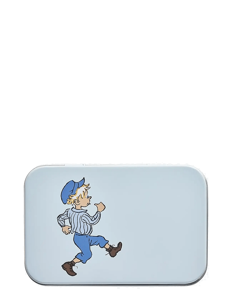 Emil i Lönneberga - Tin box 10x6,5x3cm Emil blue - aufbewahrungsboxen - blue - 1