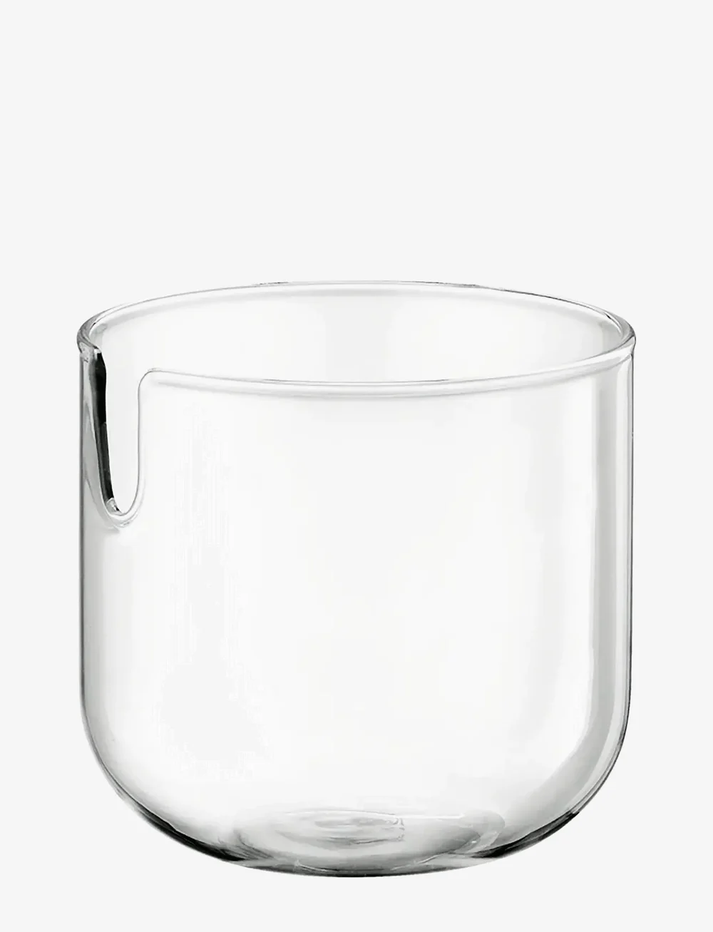 Muurla - Loop sugar jar w lid and spoon 14cm, clear/pink/amber - vorratsgläser - clear - 3
