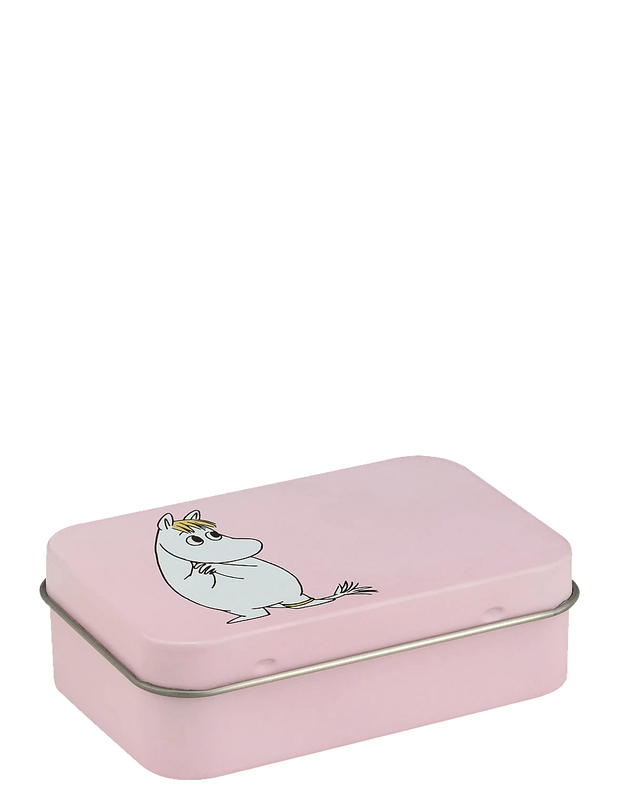 Muurla - Moomin tin box Snorkmaiden 10x6,5cm - pink - 1