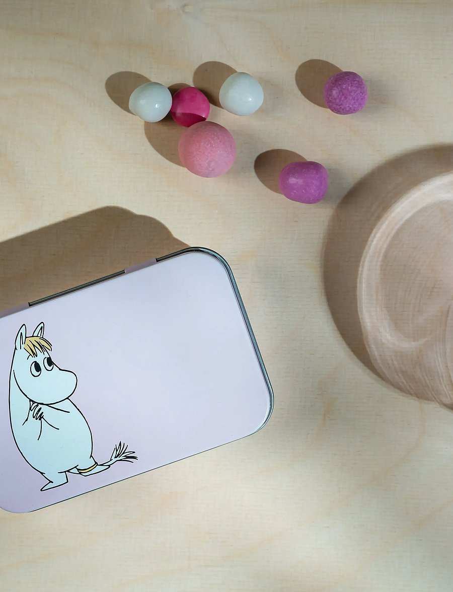 Muurla - Moomin tin box Snorkmaiden 10x6,5cm - pink - 3