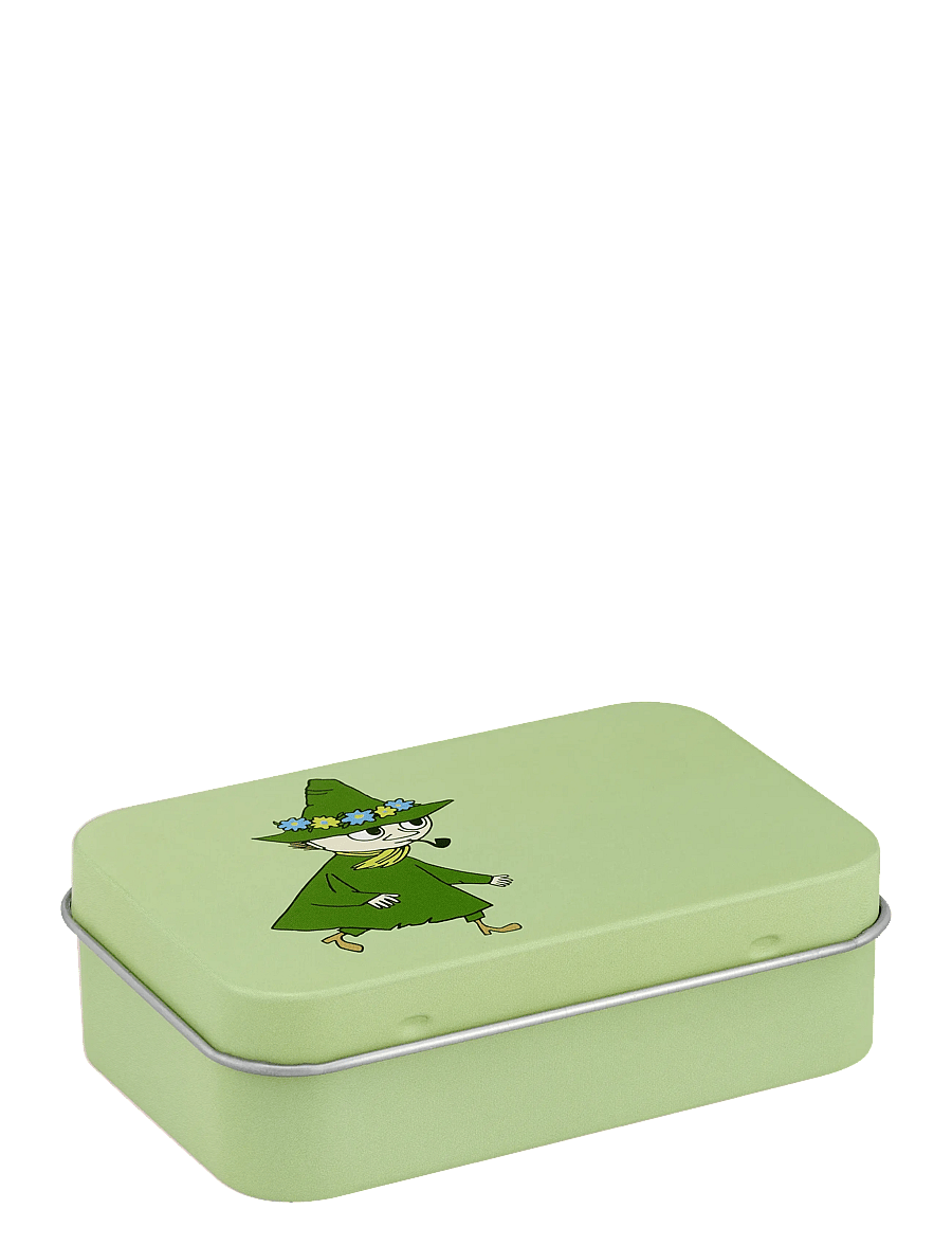Muurla - Moomin tin box Snufkin 10x6,5cm - green - 1