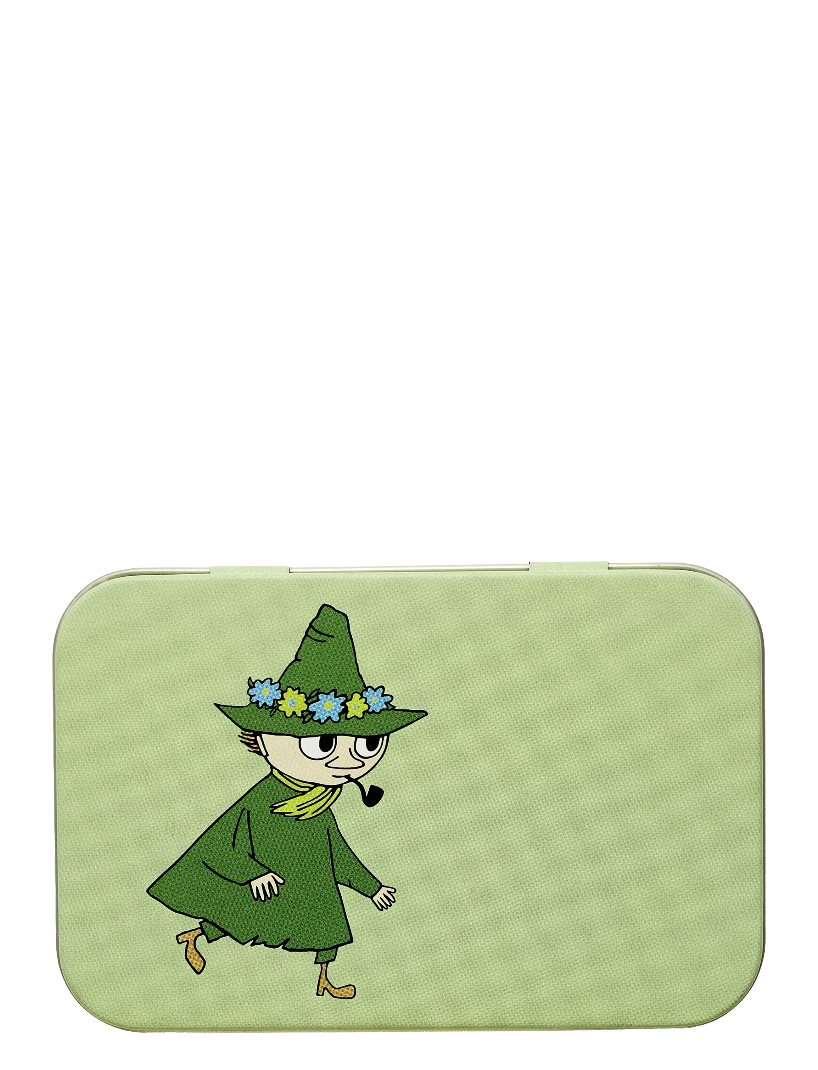 Muurla - Mumin dåse Snusmumrikken 10x6,5cm - green - 2