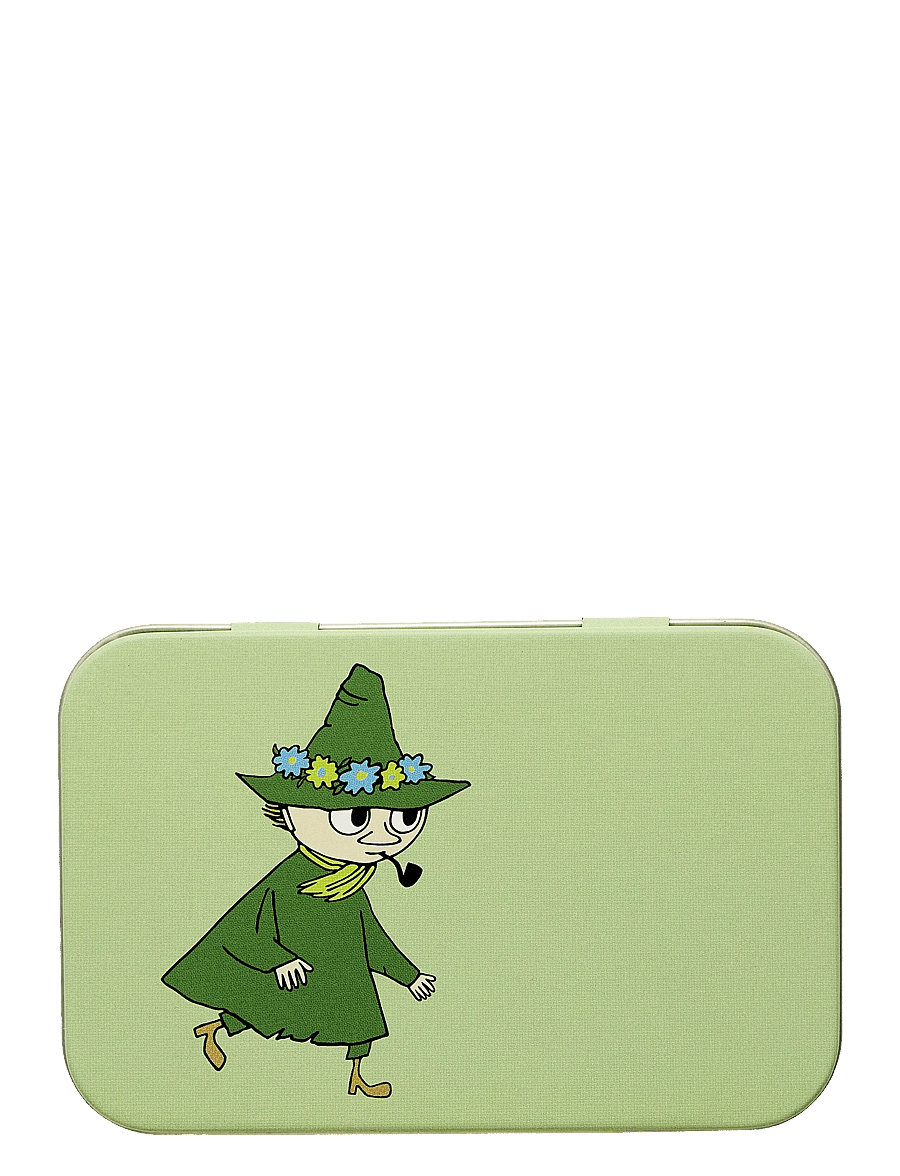 Muurla - Moomin tin box Snufkin 10x6,5cm - green - 2