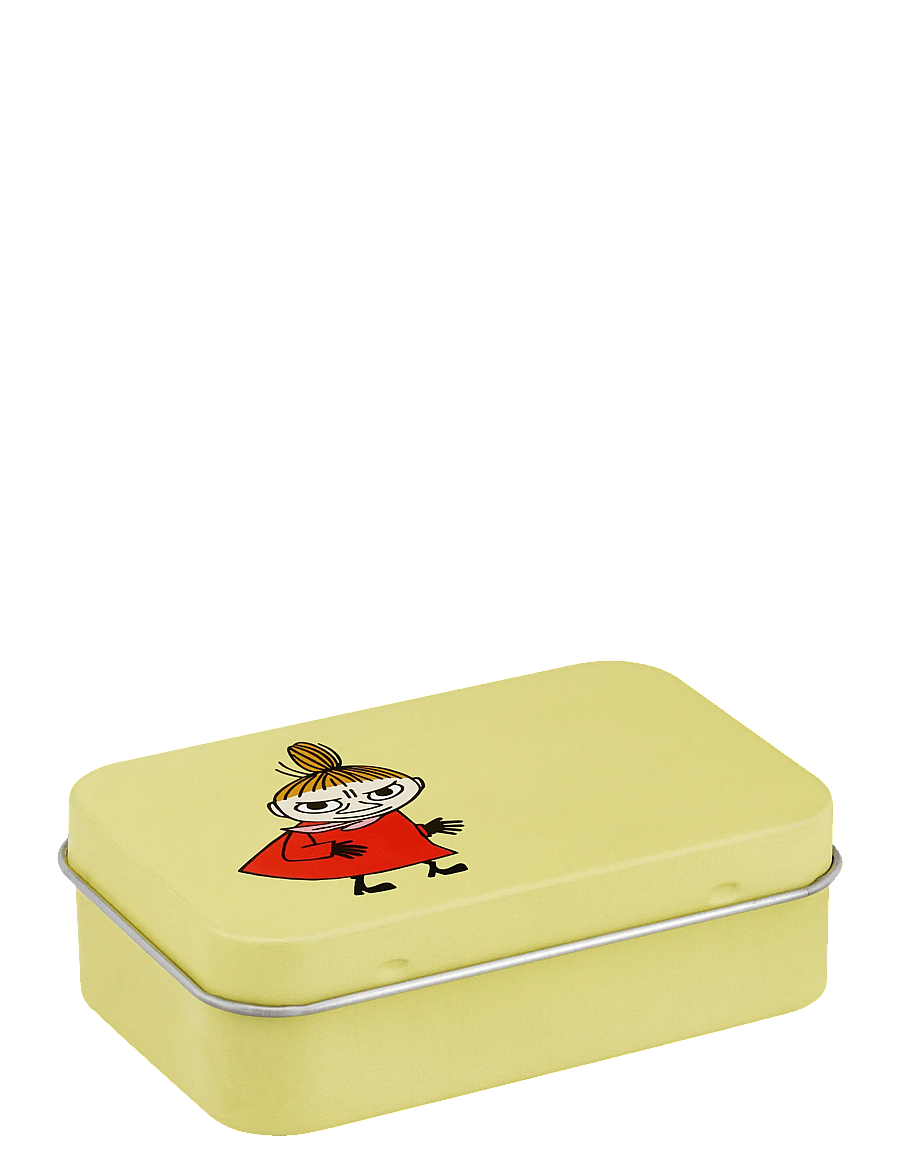 Muurla - Moomin tin box Little My 10x6,5cm - yellow - 1