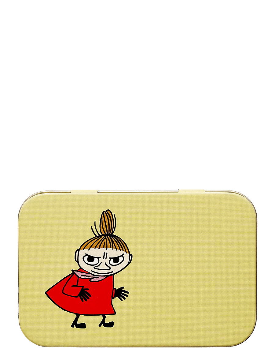 Muurla - Moomin tin box Little My 10x6,5cm - yellow - 2