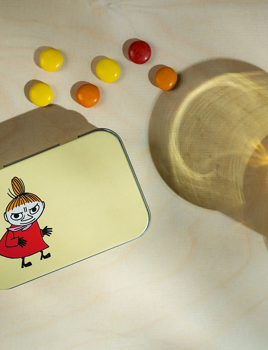 Muurla - Moomin tin box Little My 10x6,5cm - yellow - 3