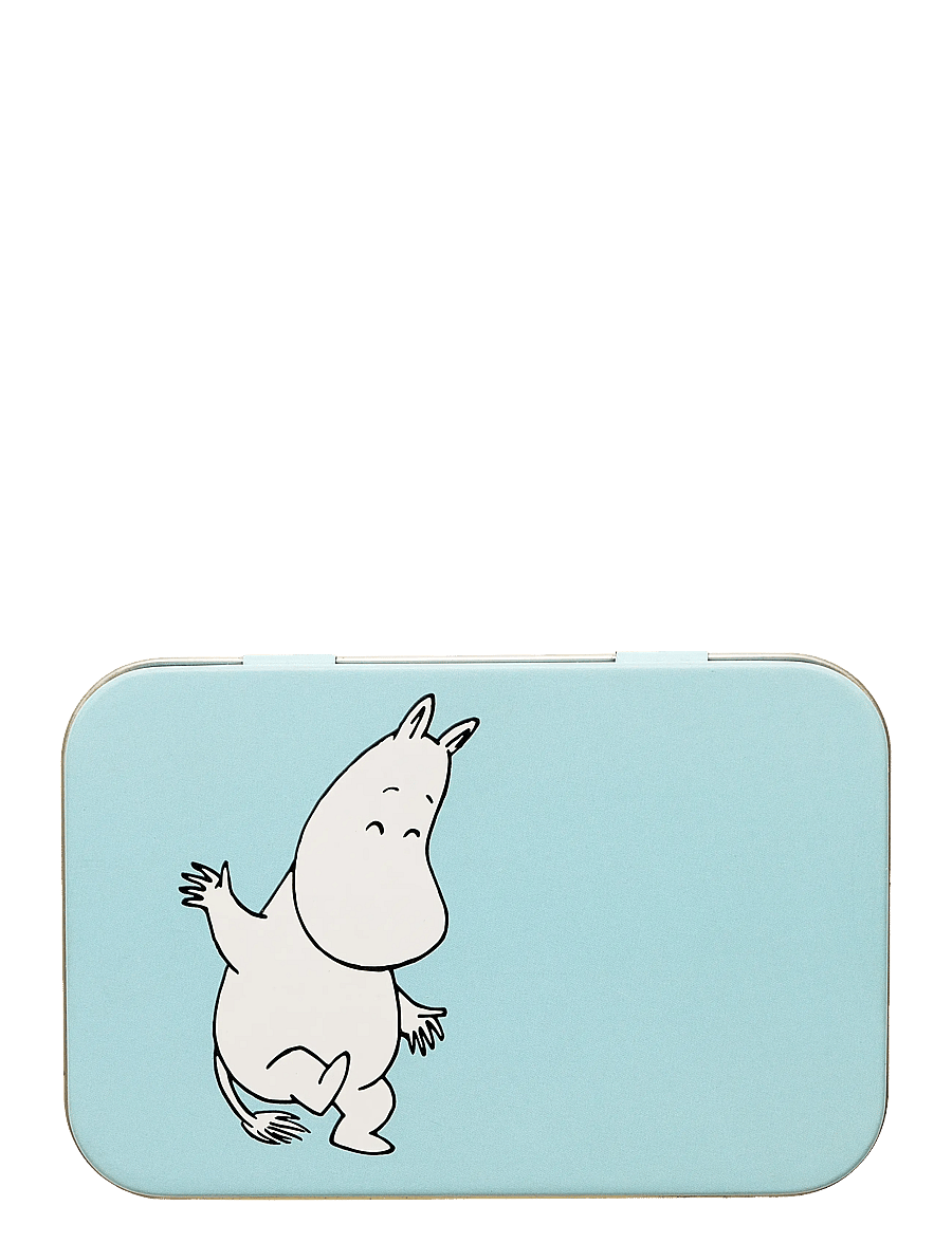 Muurla - Moomin tin box Moomintroll 10x6,5cm - aufbewahrungsboxen - blue - 2
