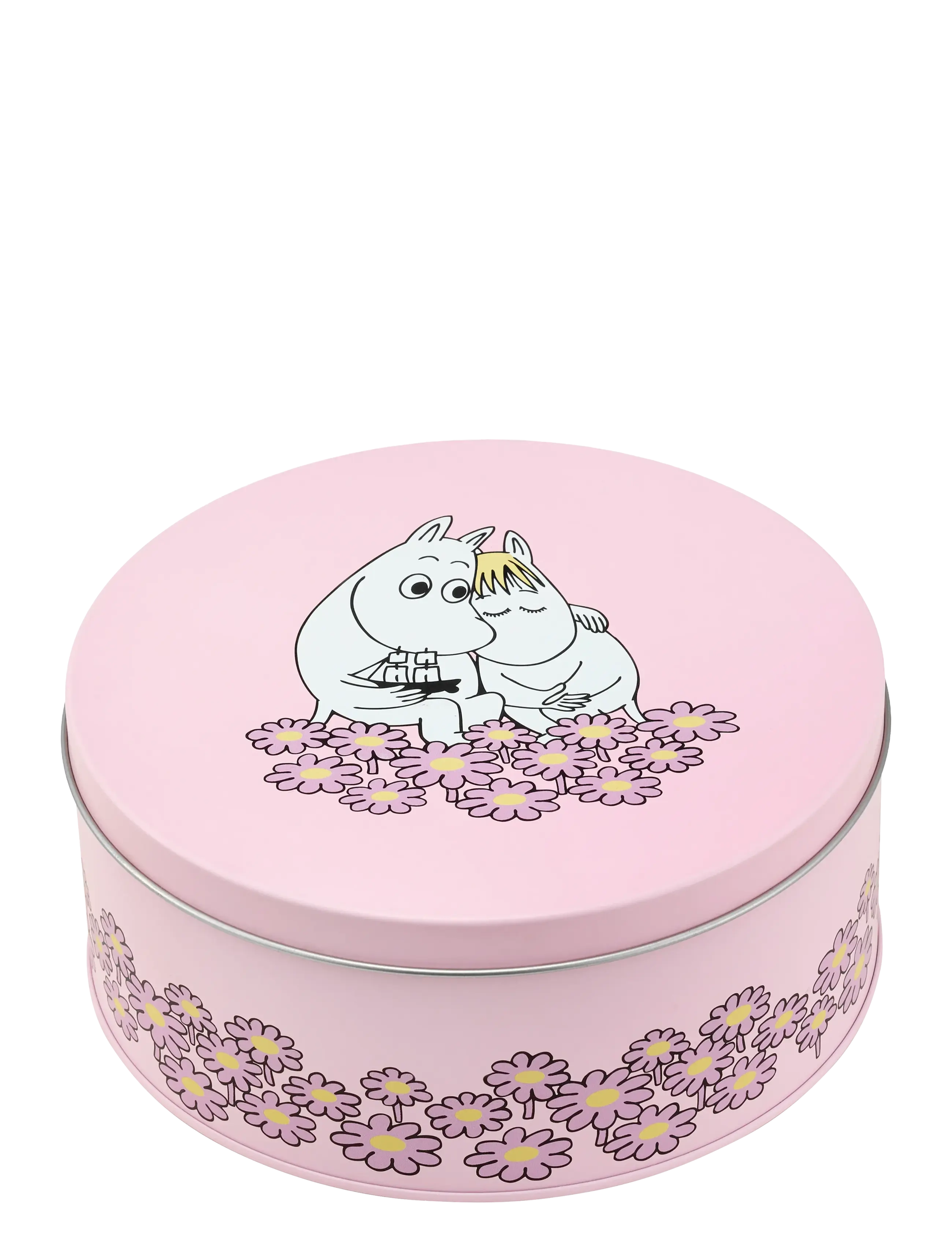 MUURLA Mumin Rund Dåse Together 15Cm Pink - 15X6.5CM - Unisex