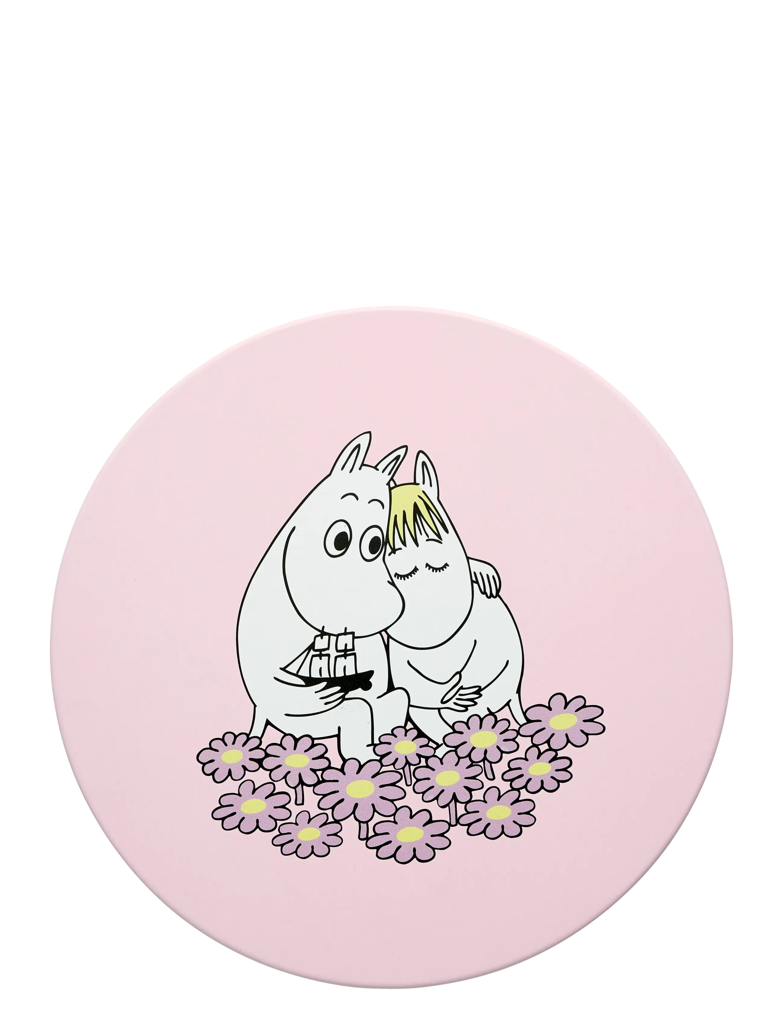 Muurla - Mumin rund dåse Together 15cm - pink - 4