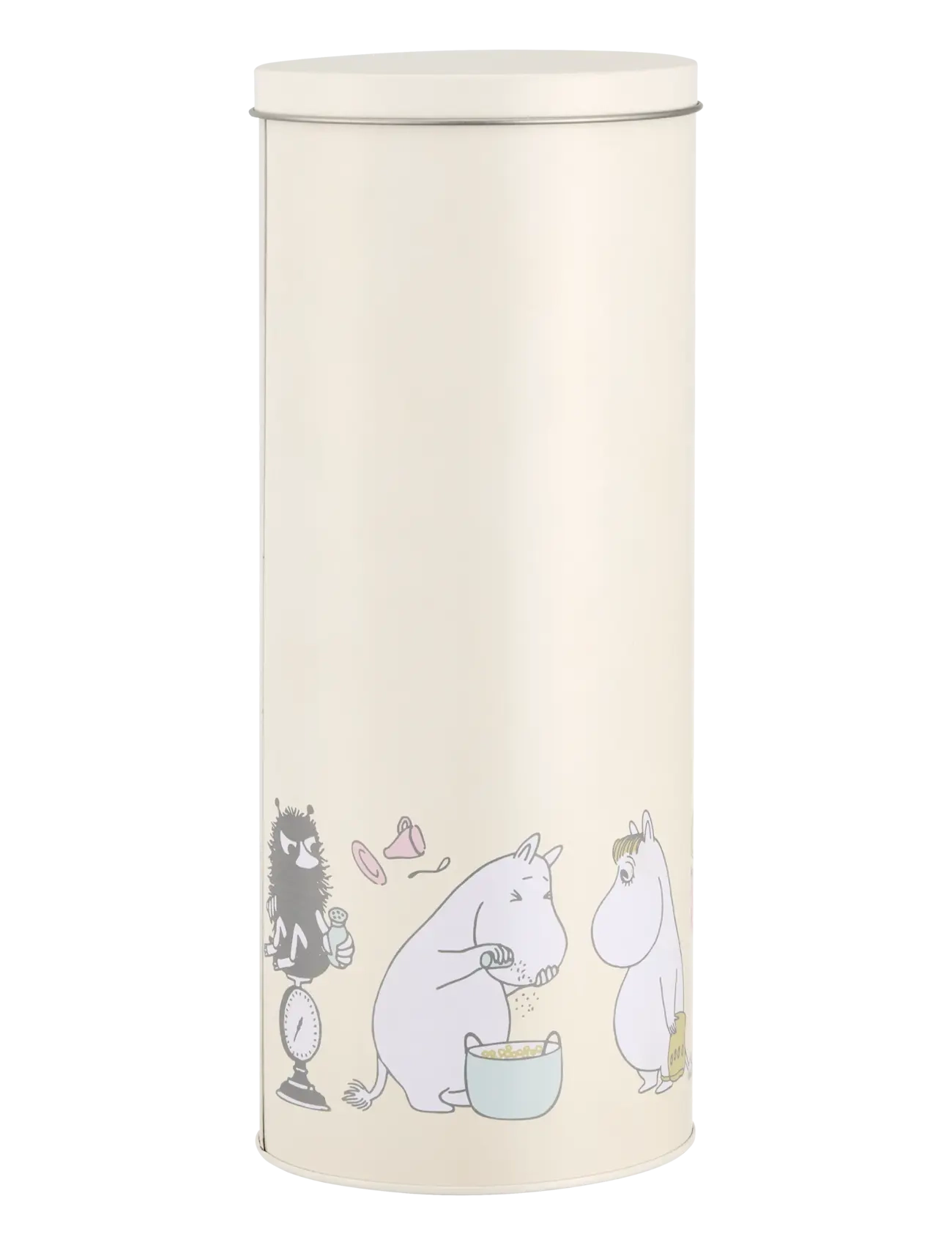 Muurla Moomin spaghetti tin jar Bon Appétit 27cm - Mumins - BEIGE / beige