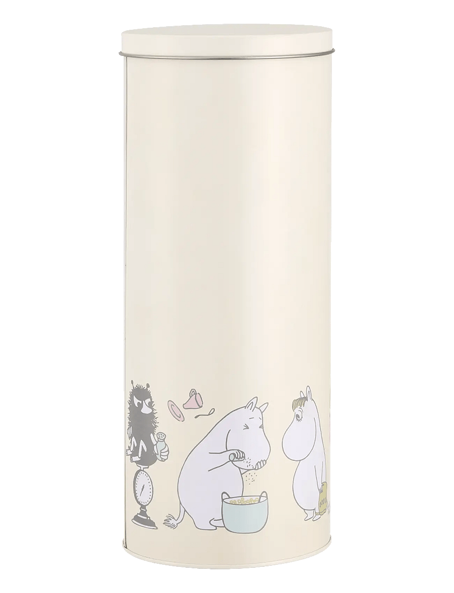Muurla - Moomin spaghetti tin jar Bon Appétit 27cm - vorratsgläser - beige - 1