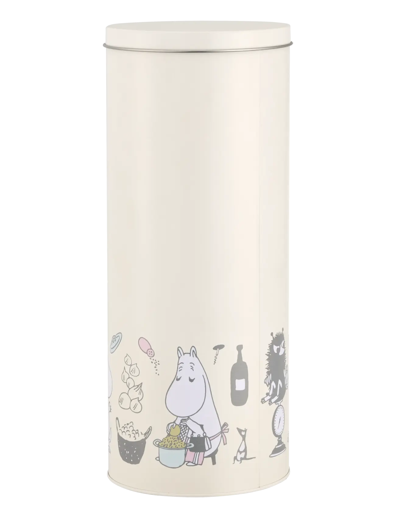 Muurla - Moomin spaghetti tin jar Bon Appétit 27cm - vorratsgläser - beige - 2
