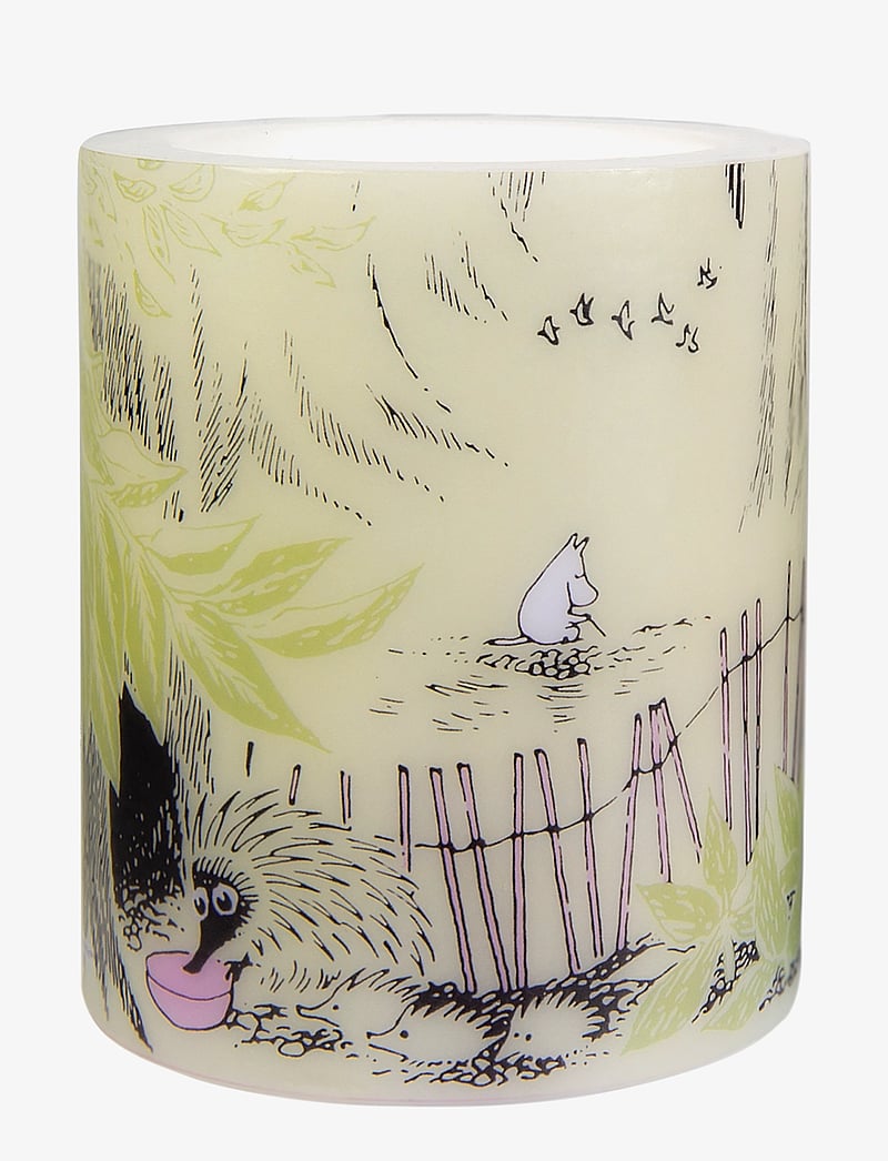 Muurla - Moomin candle 12cm In the Wild - white - 0