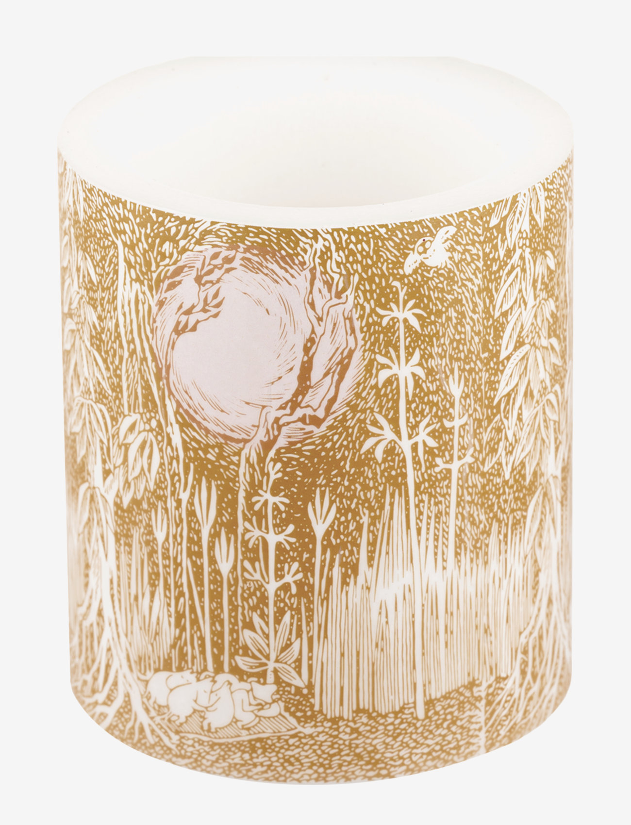 Muurla - Moomin candle 12cm Travellers - white - 0