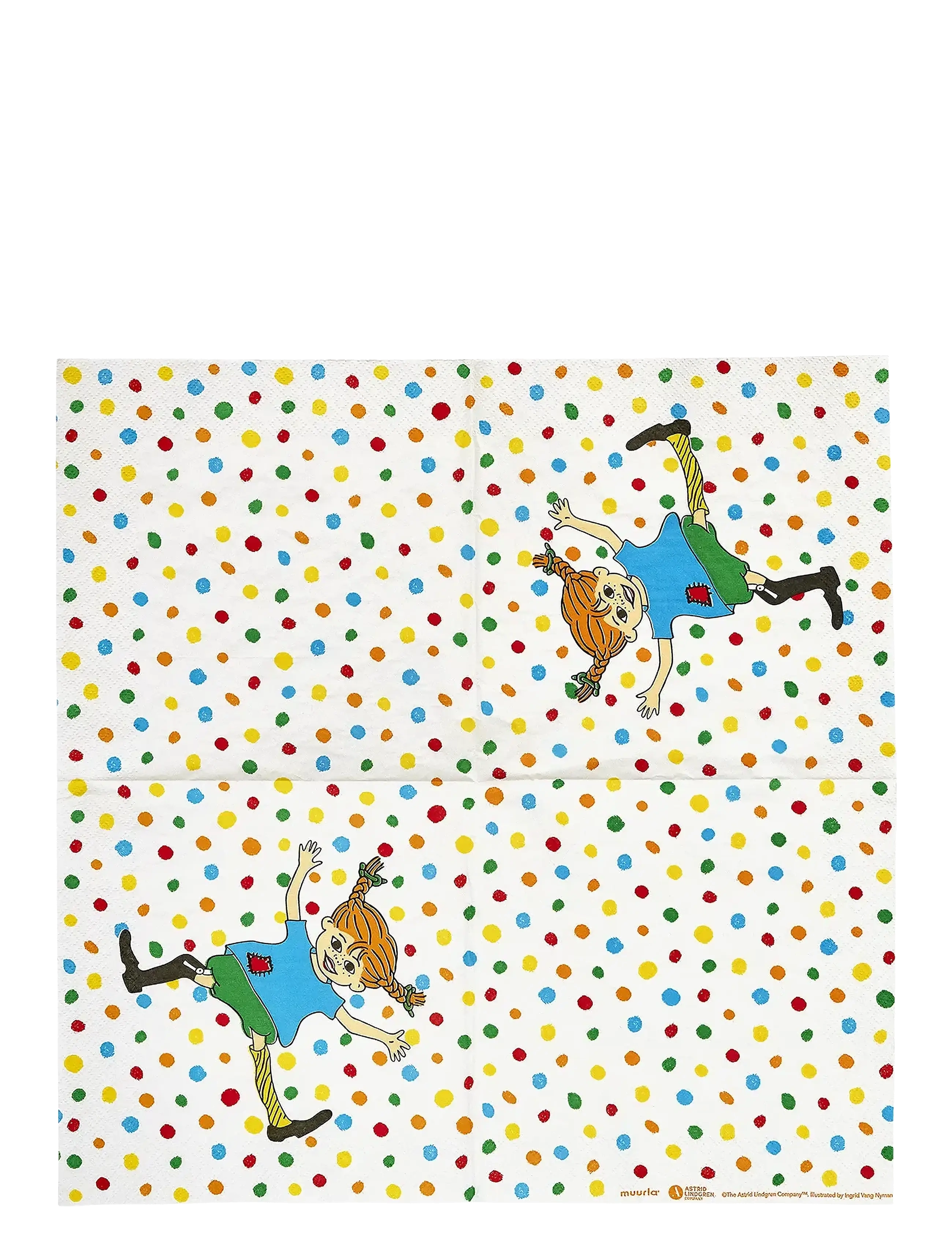 Muurla - Napkin 33x33cm Hoppsansa - die niedrigsten preise - white - 2