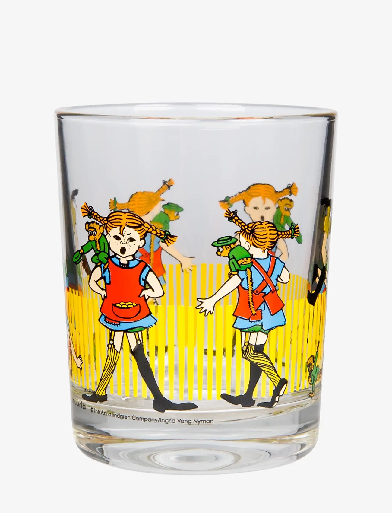 Pippi Longstocking - Drinking glass 2dl Pippi Longstocking - cups & mugs - clear - 1