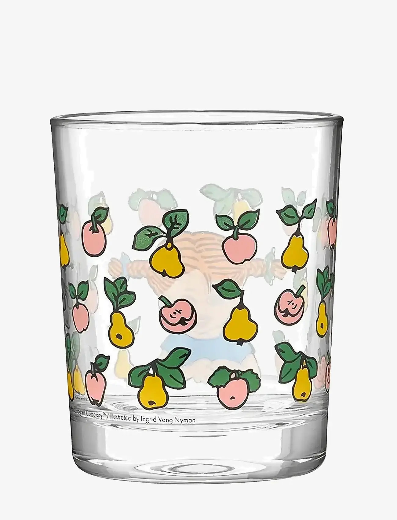 Muurla - Pippi drinking glass Fruits 2dl - joogiklaasid - clear - 2