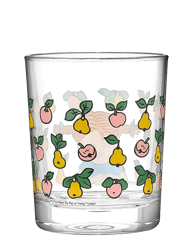 Muurla - Pippi drinking glass Fruits 2dl - joogiklaasid - clear - 2