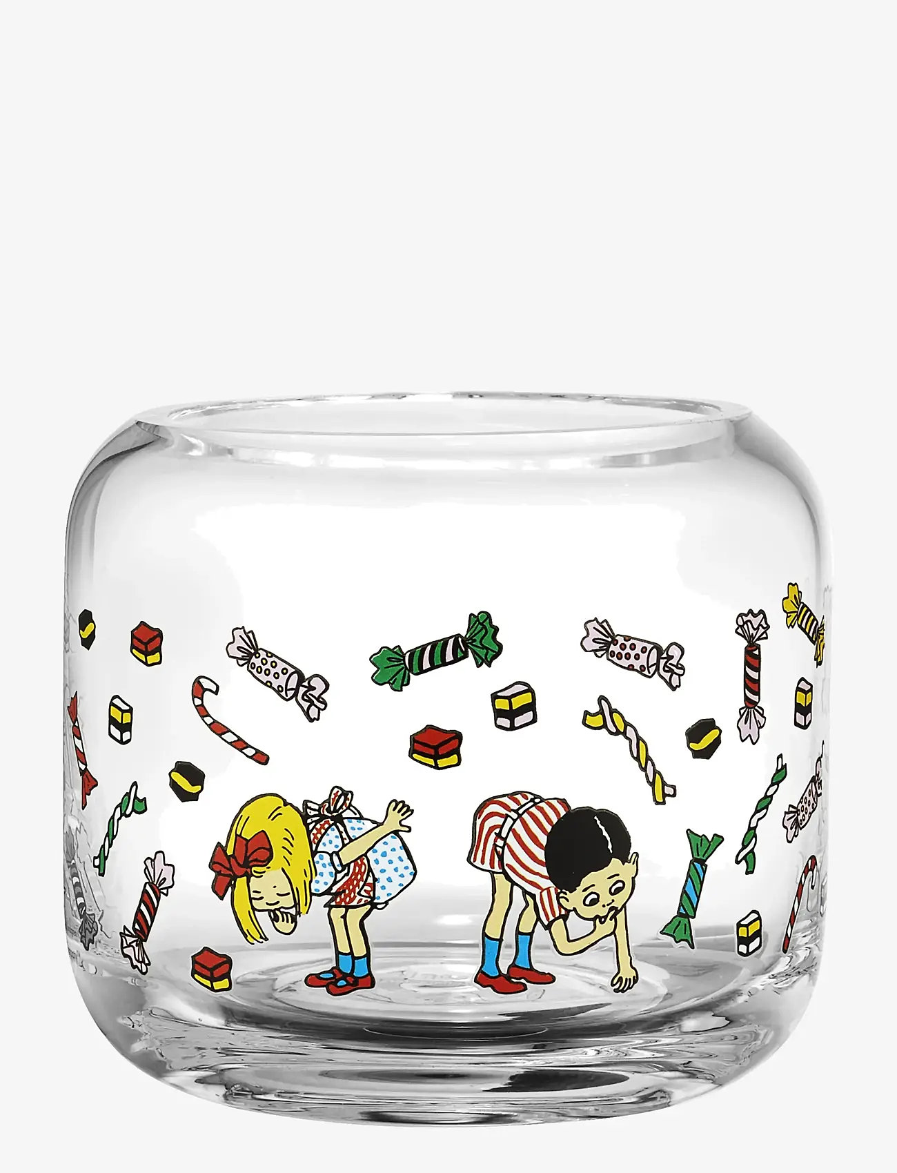 Muurla - Pippi candle holder Candy 8cm - akcesoria dekoracyjne - clear - 2