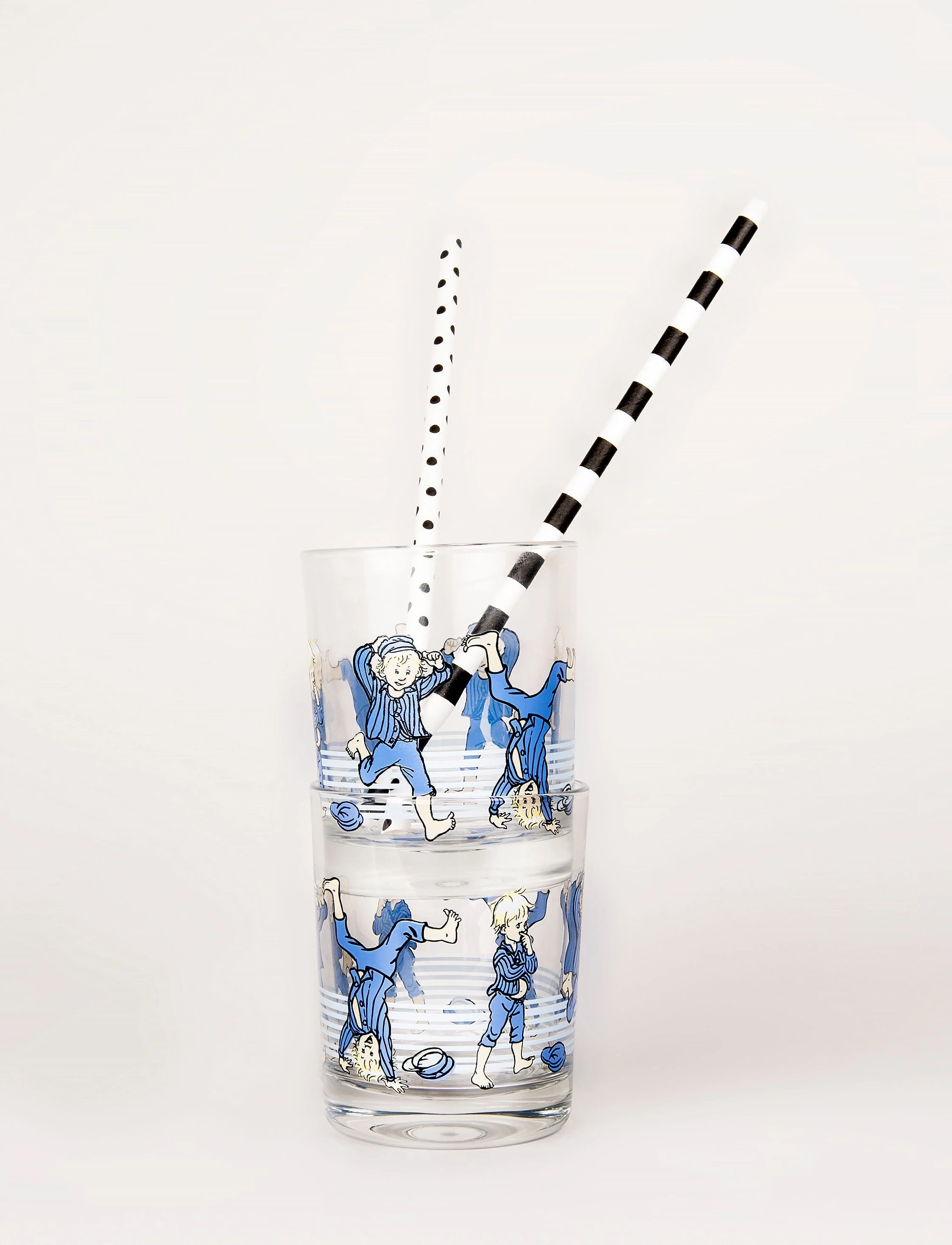Emil i Lönneberga Drinking Glass 20Cl Emil,,,Blau Gr.20 CL