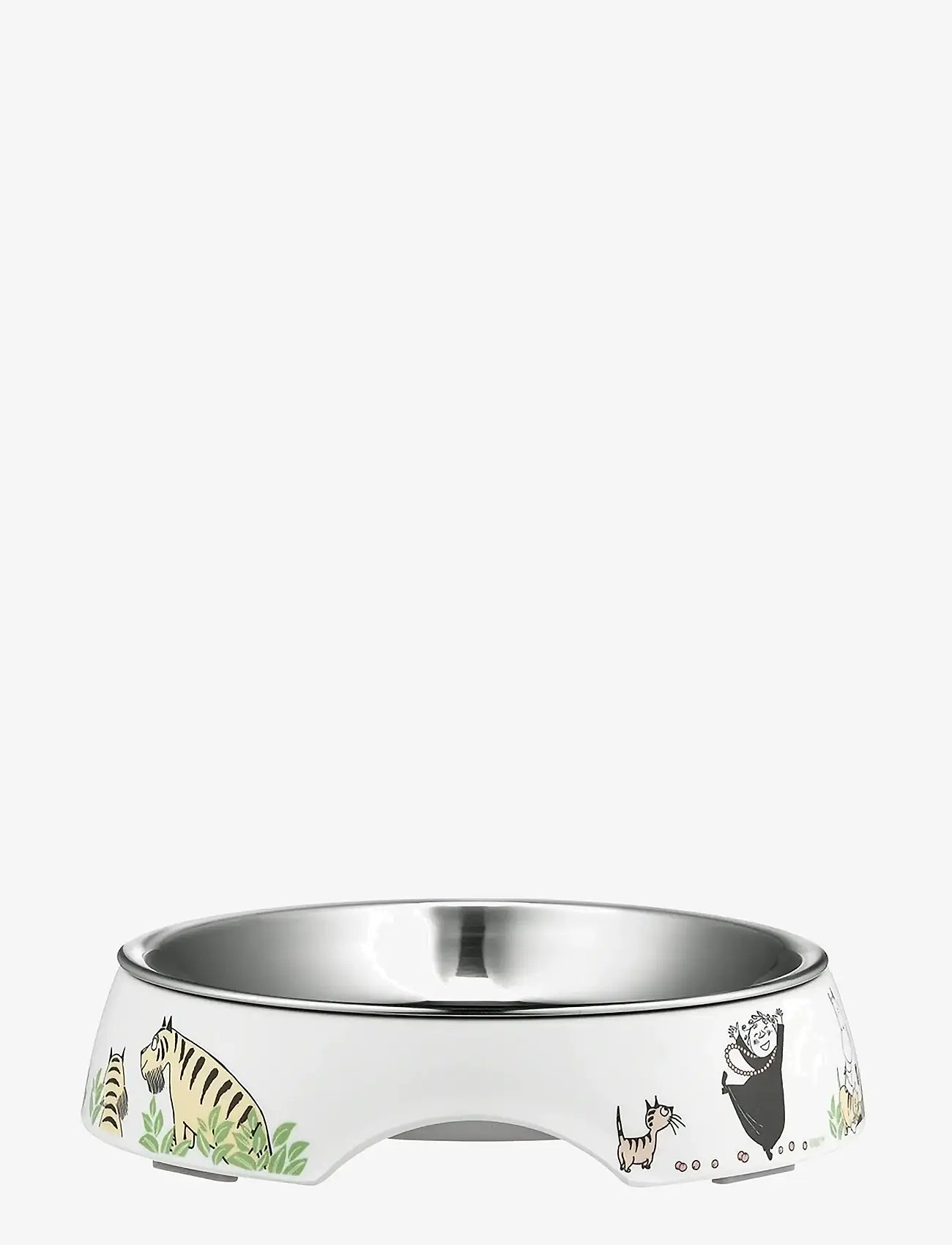 Muurla - Moomin for Pets Cat food bowl, white - til kæledyrene - white - 1