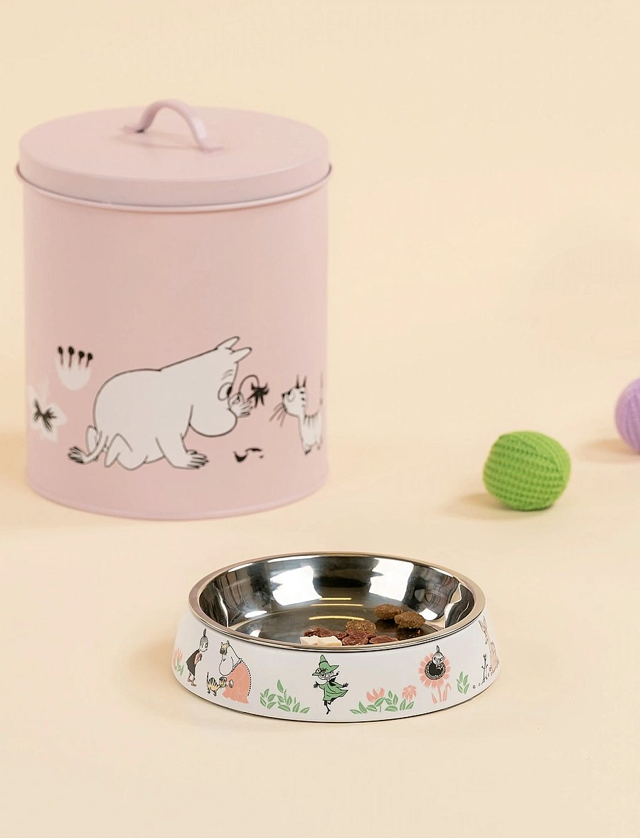 Muurla - Moomin for Pets Cat food bowl, white - white - 0