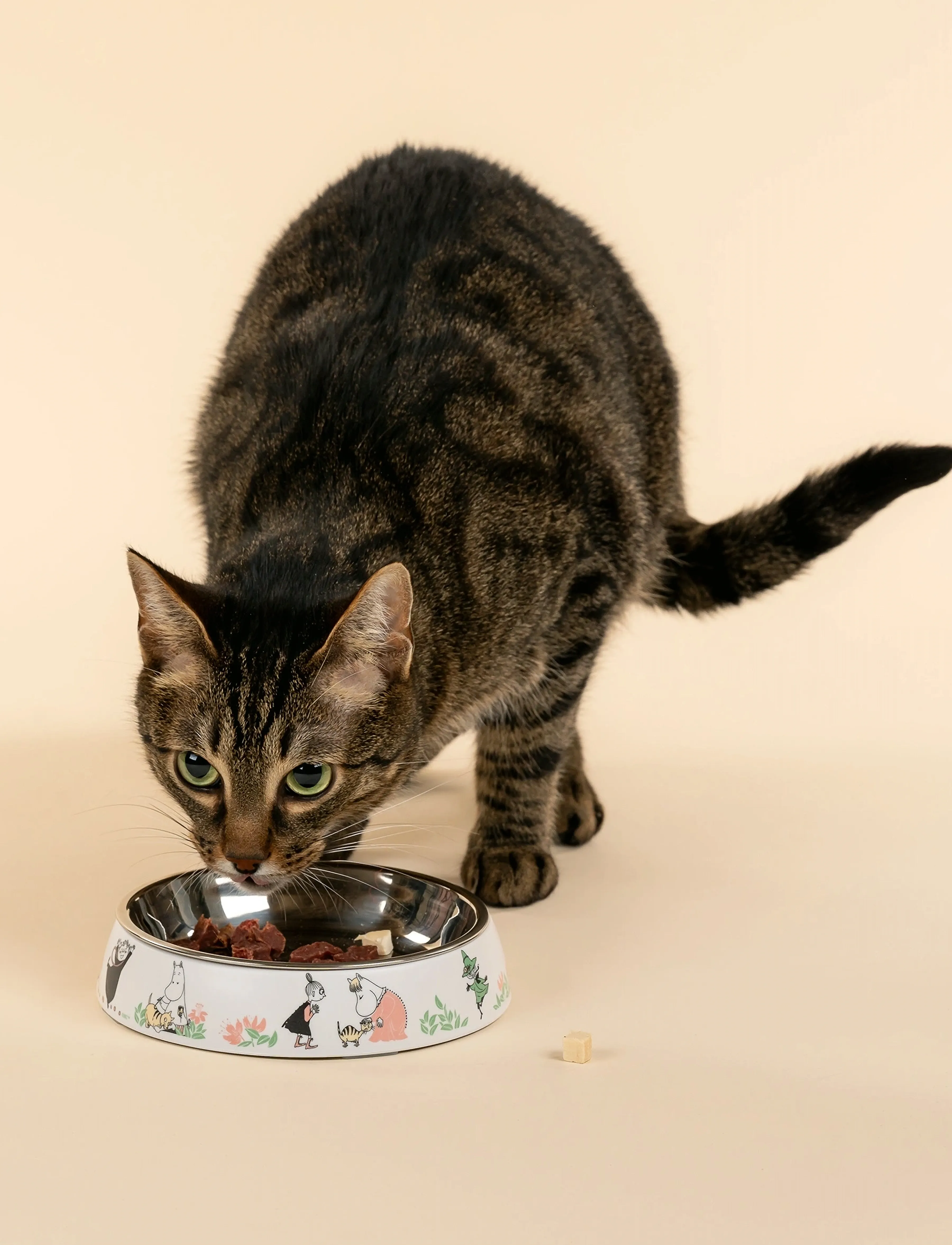 Muurla - Moomin for Pets Cat food bowl, white - white - 4