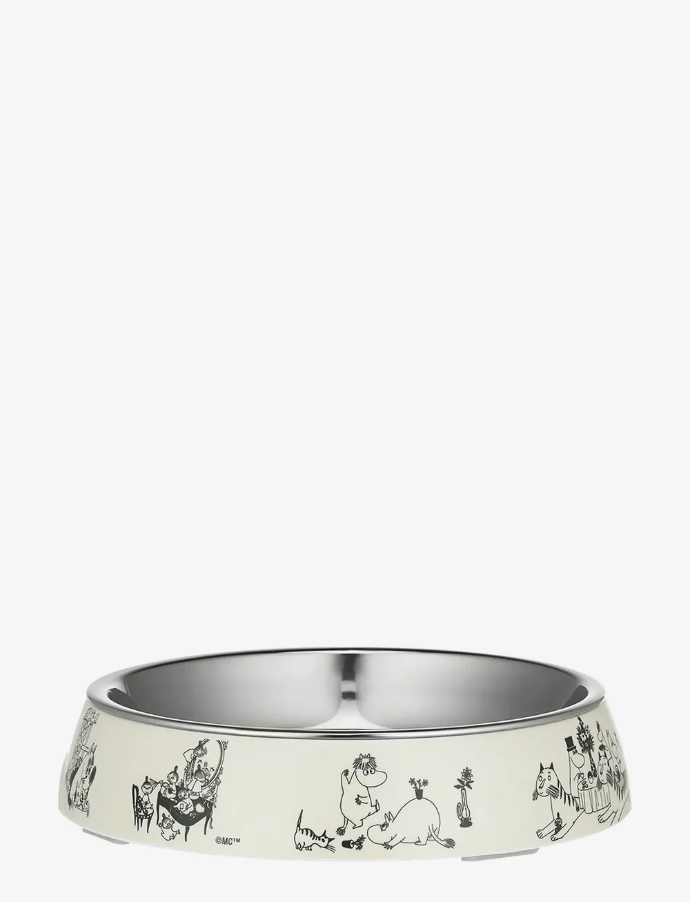 Muurla - Moomin for Pets Cat food bowl Moomin 80 - julegaver - white - 0