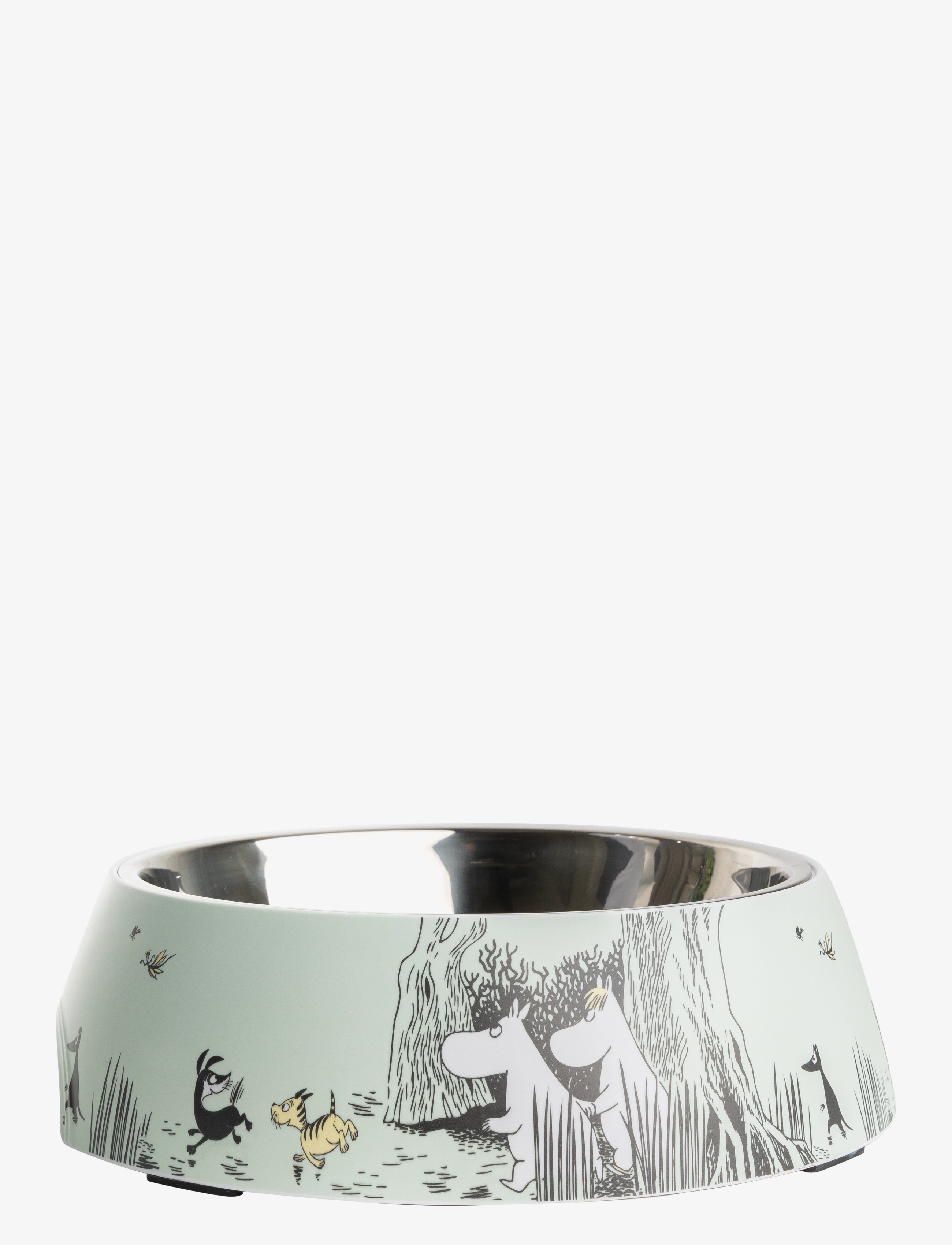 Muurla Moomin For Pets Food Bowl, Food Skål, Grøn, Str: Ø 27 CM