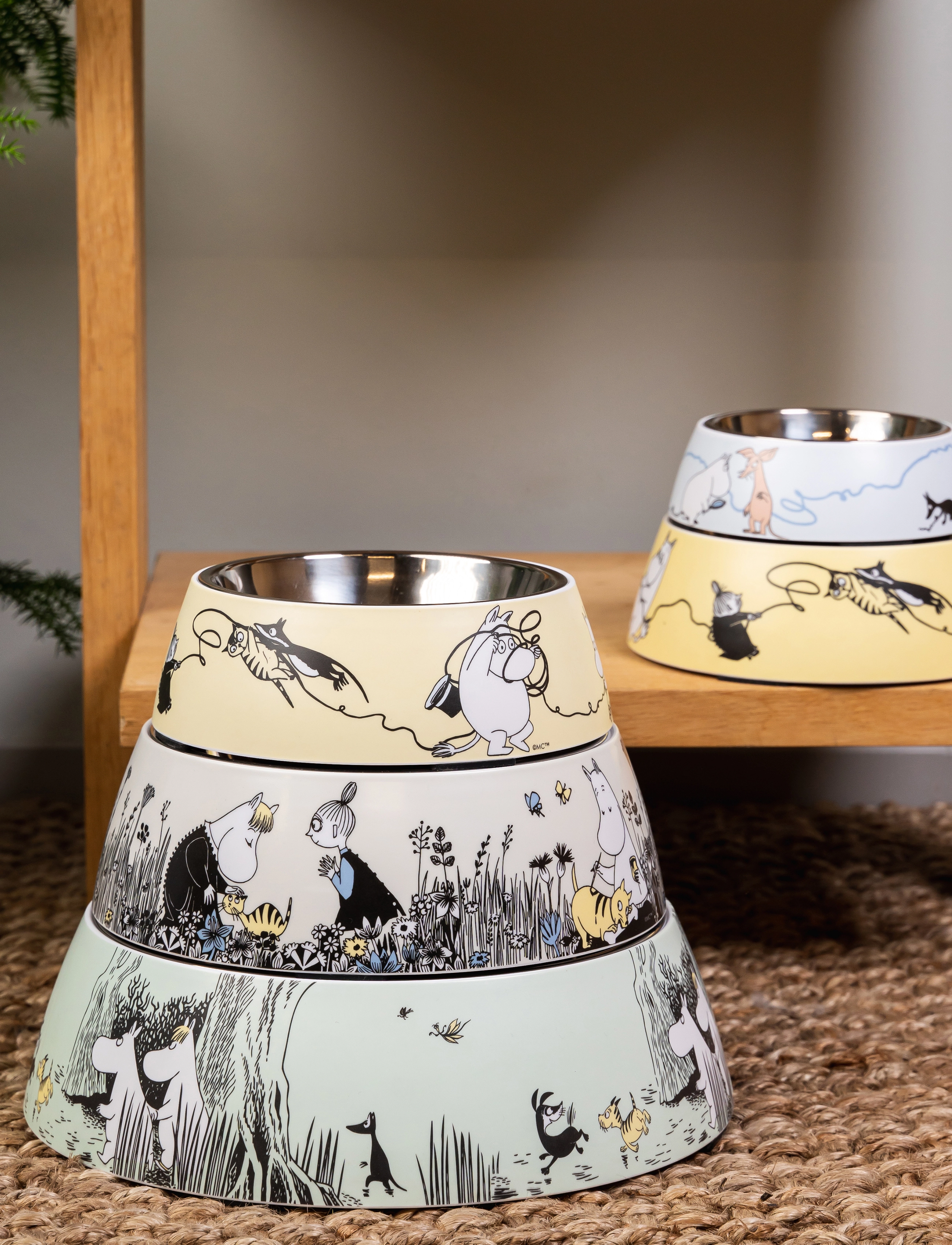Muurla - Moomin for Pets food bowl - lemmikloomadele - green - 3