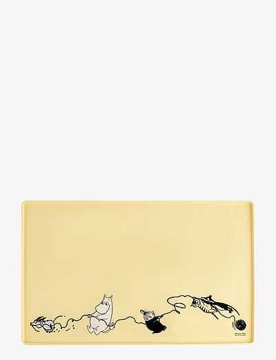 Muurla Moomin for Pets silicone mat - For Pets - YELLOW / yellow
