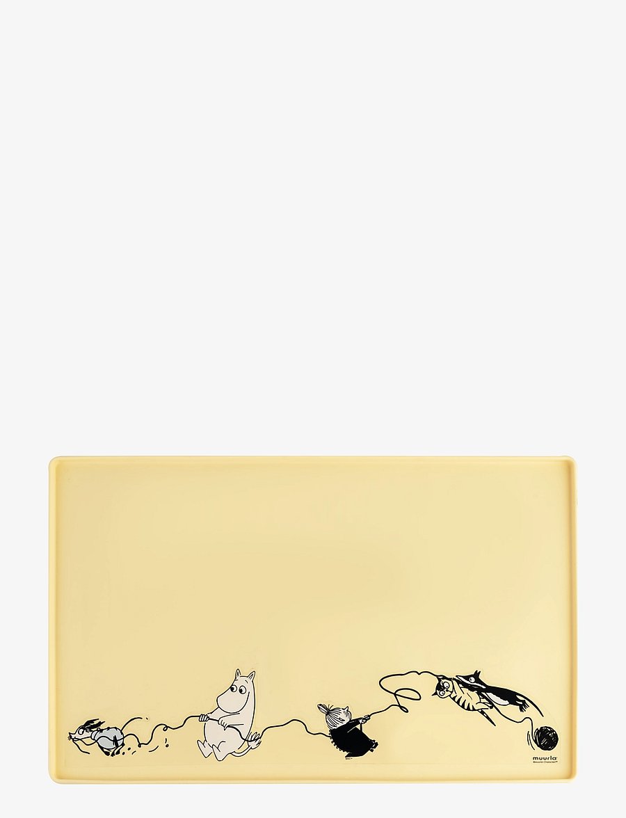 Muurla - Moomin for Pets silicone mat - lemmikloomadele - yellow - 1