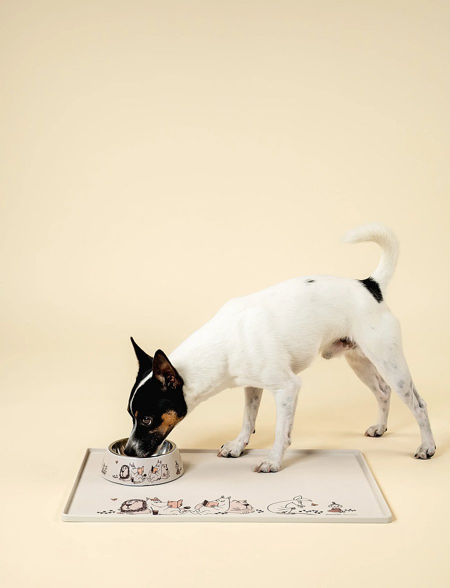 Muurla - Moomin for Pets Silicone mat Moments 48x30cm - türmatten - beige - 0