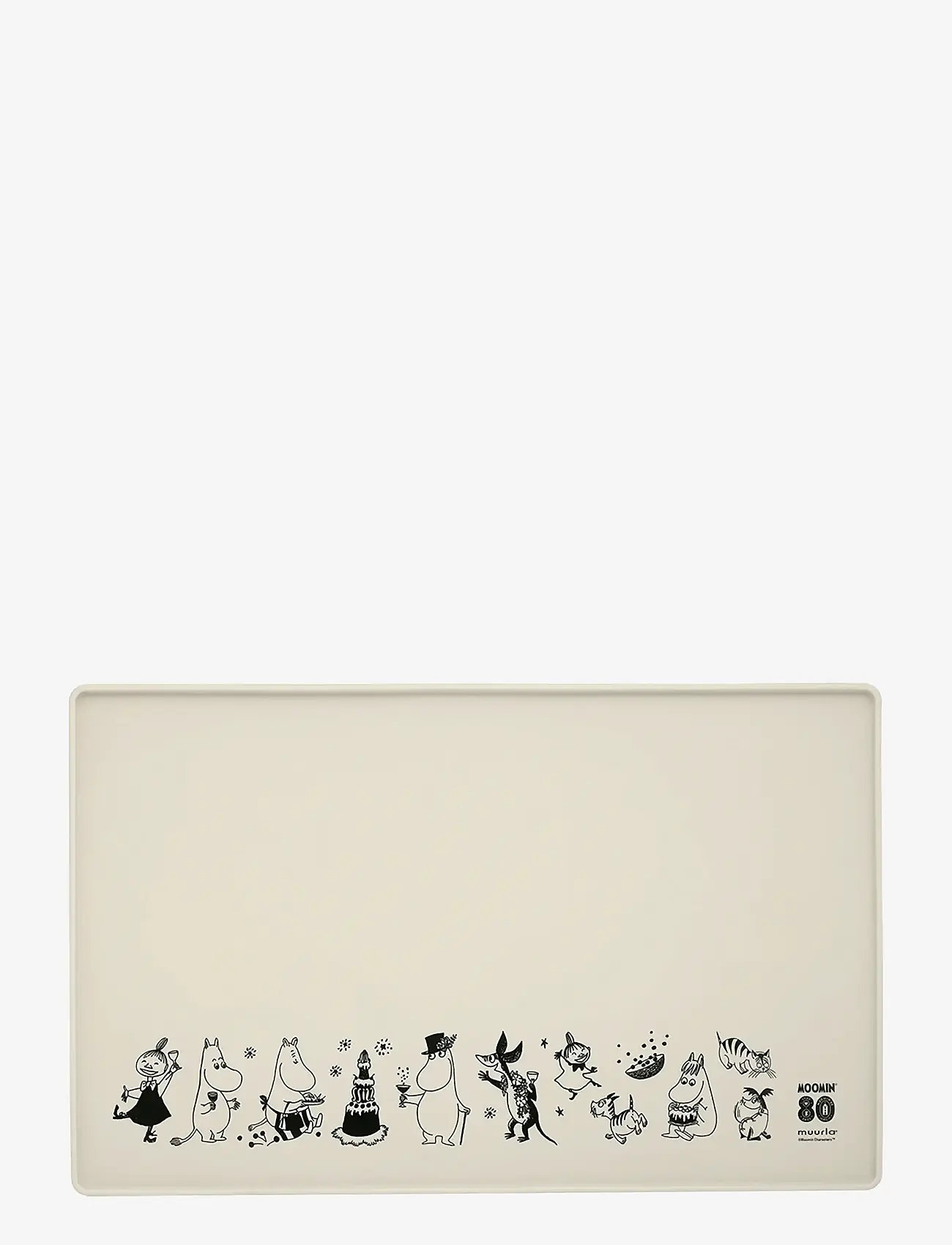 Muurla - Moomin for Pets Silicone mat Moomin 80 48x30cm - white - 0