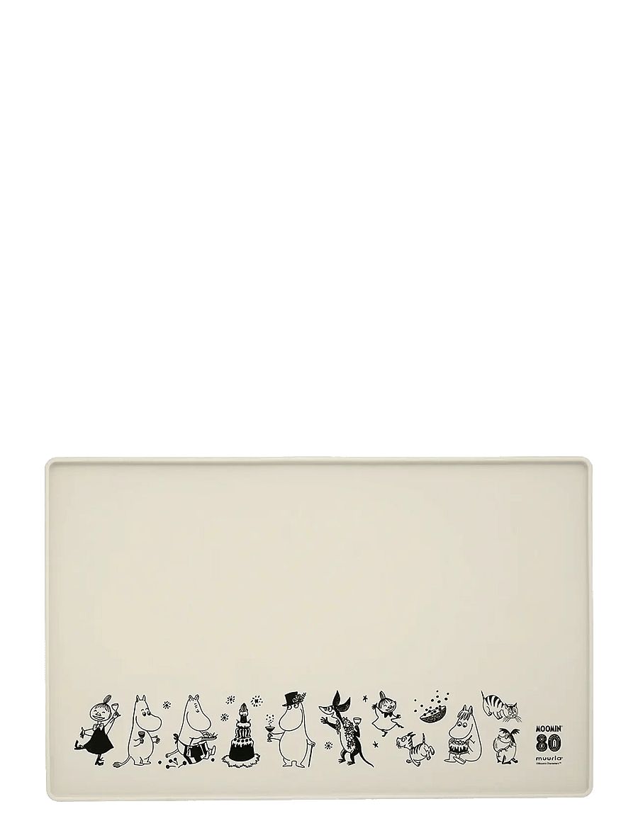 Muurla - Moomin for Pets Silicone mat Moomin 80 48x30cm - white - 0